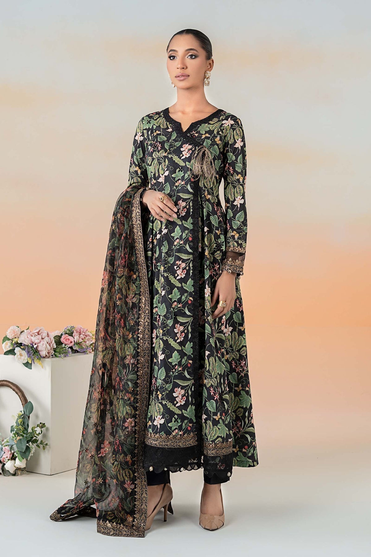 Maria B | Casual Pret 25 | DW-EF25-90 - Official Maria B stockist in UK - Sakeena London