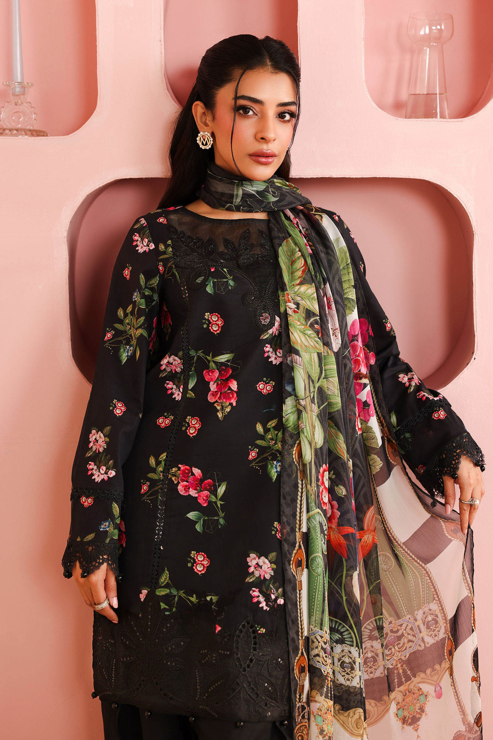 Maria B | Pre Fall 25 | Cotton Suit 10 - Official Maria B stockist in UK - Sakeena London