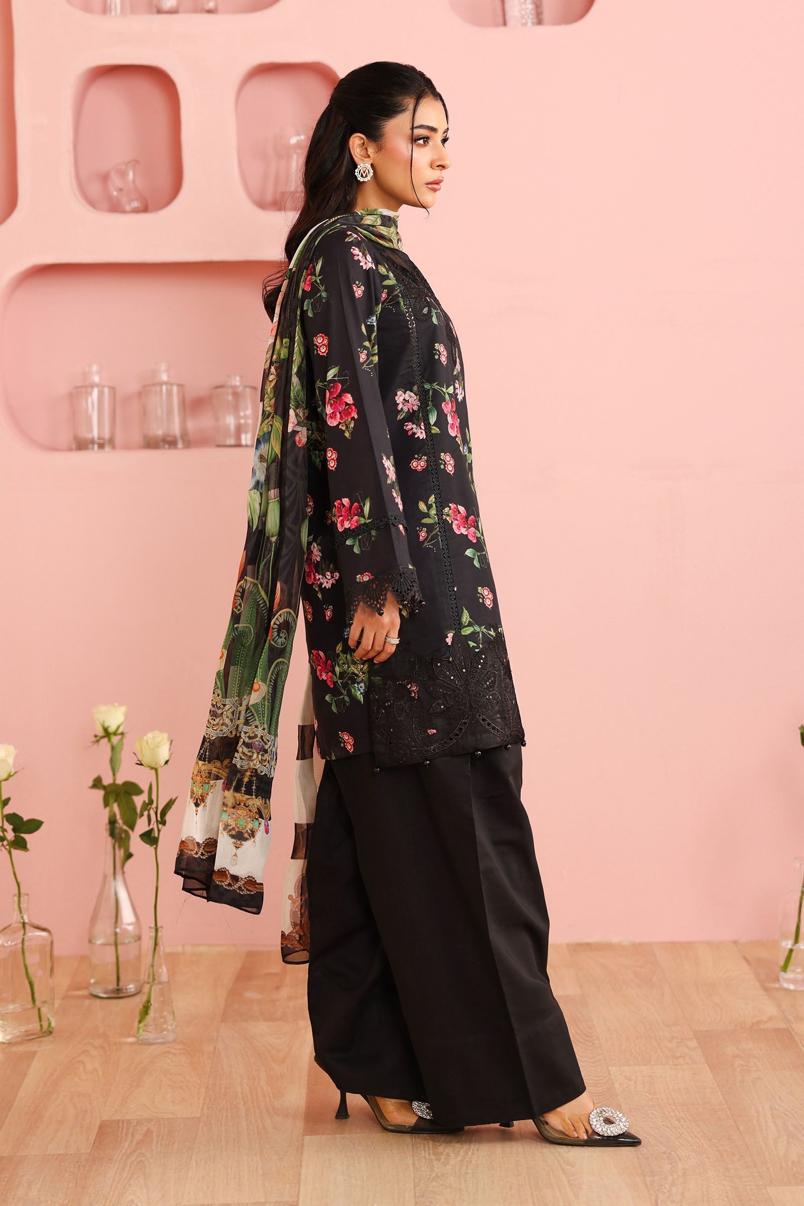 Maria B | Pre Fall 25 | Cotton Suit 10 - Official Maria B stockist in UK - Sakeena London