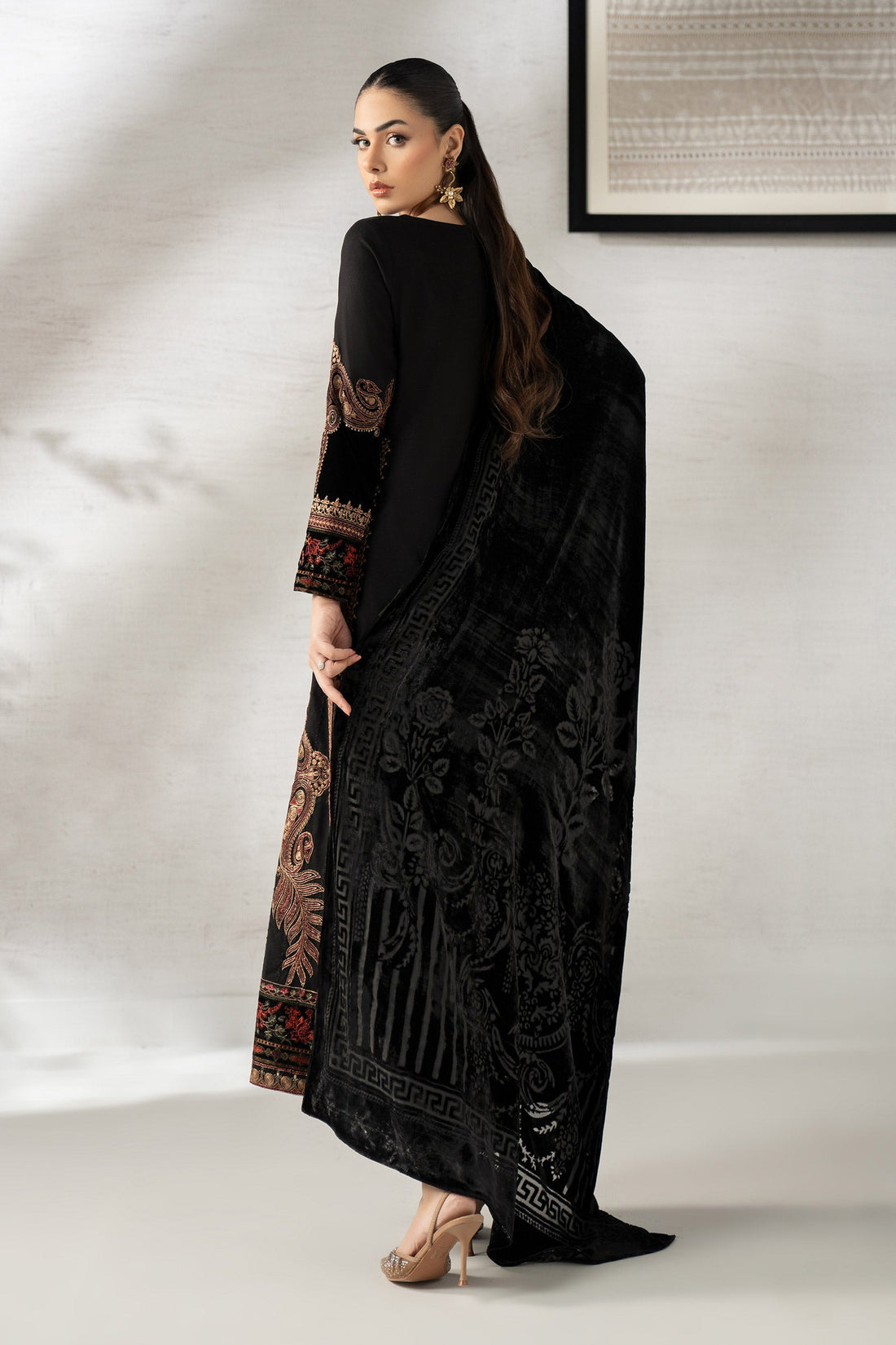 Maria B | Pre Fall 25 | DW-W24-146R1-Black - Official Maria B stockist in UK - Sakeena London