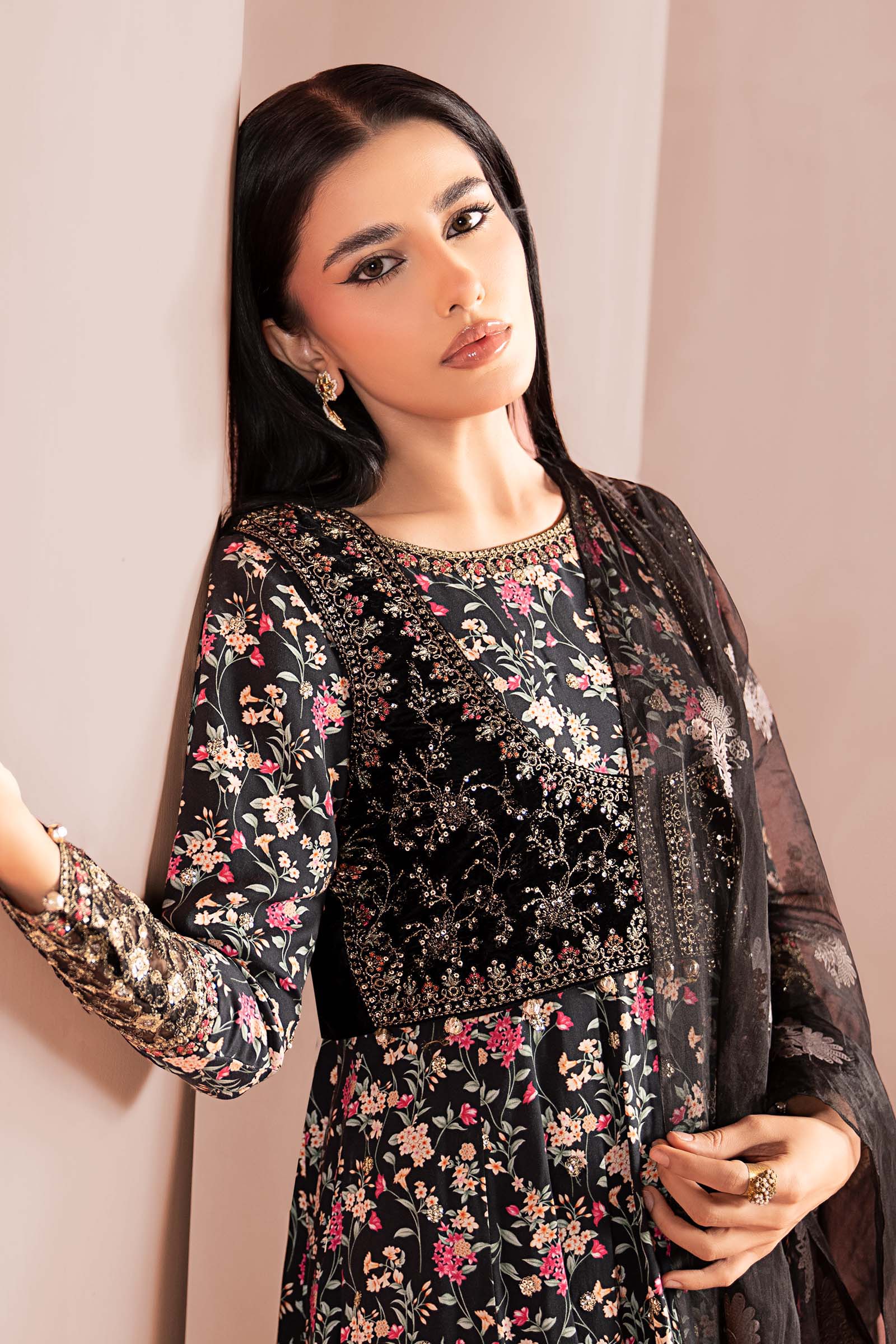 Maria B | Pre Fall 25 | DW-W24-152R1-Black - Official Maria B stockist in UK - Sakeena London