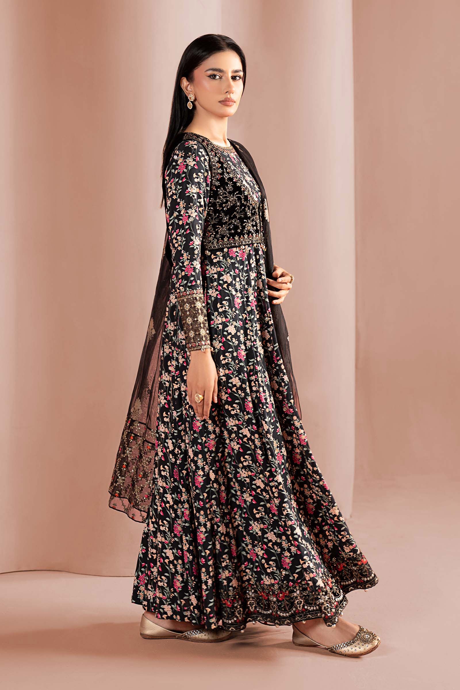 Maria B | Pre Fall 25 | DW-W24-152R1-Black - Official Maria B stockist in UK - Sakeena London