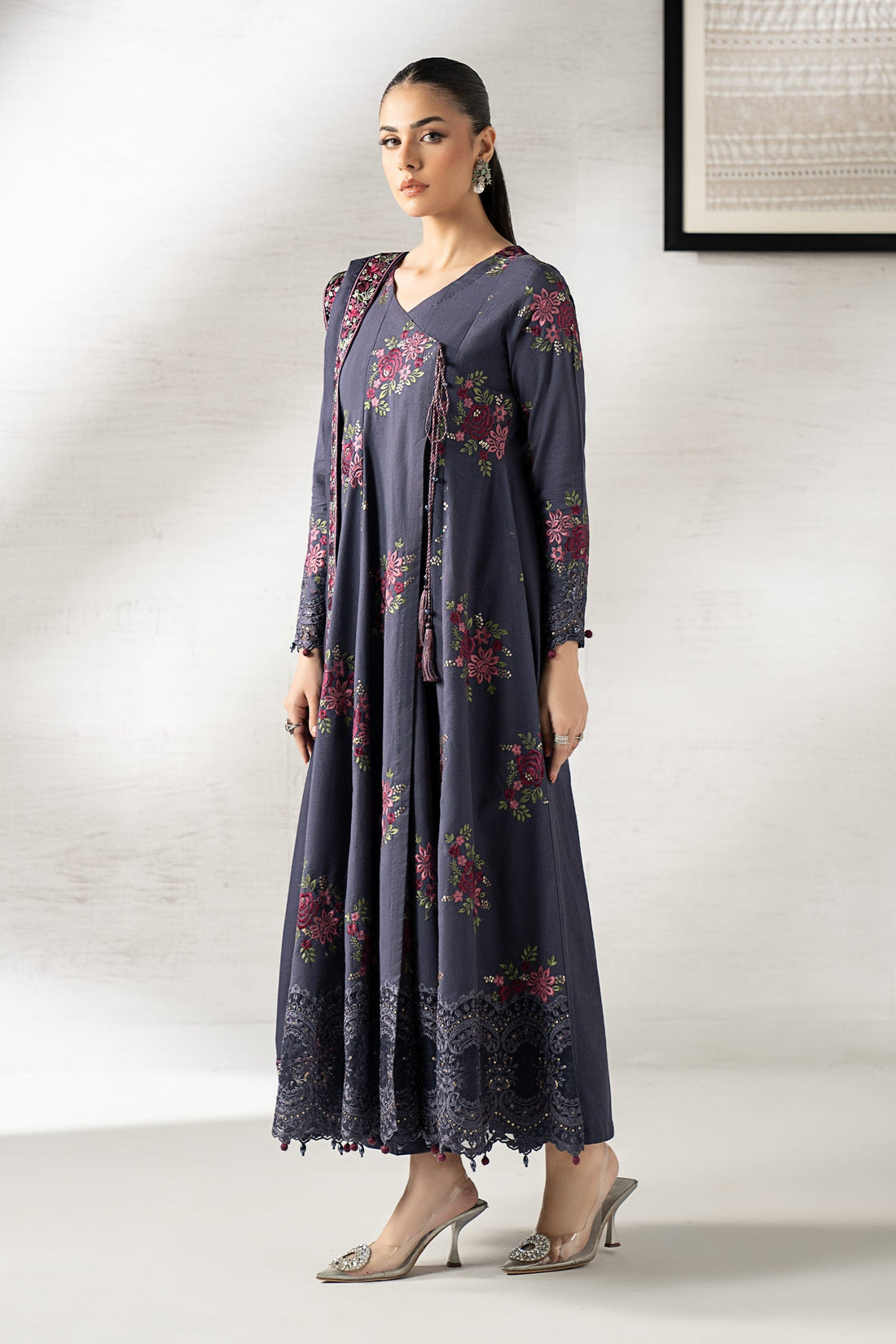 Maria B | Pre Fall 25 | DW-W24-33R1-Blue - Official Maria B stockist in UK - Sakeena London