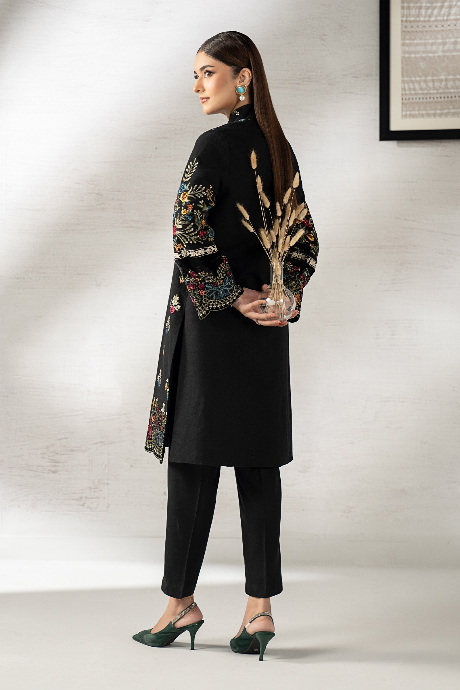 Maria B | Pre Fall 25 | DW-W25-05-Black - Official Maria B stockist in UK - Sakeena London