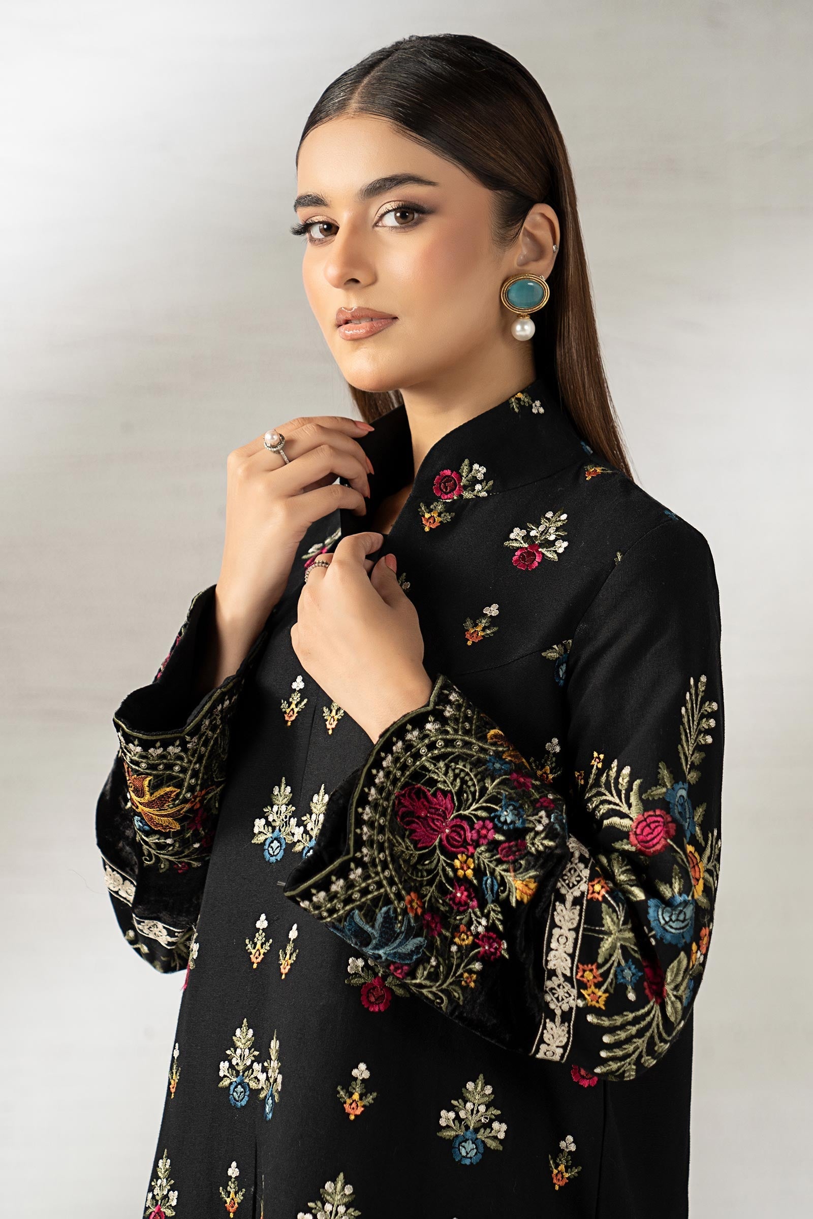 Maria B | Pre Fall 25 | DW-W25-05-Black - Official Maria B stockist in UK - Sakeena London