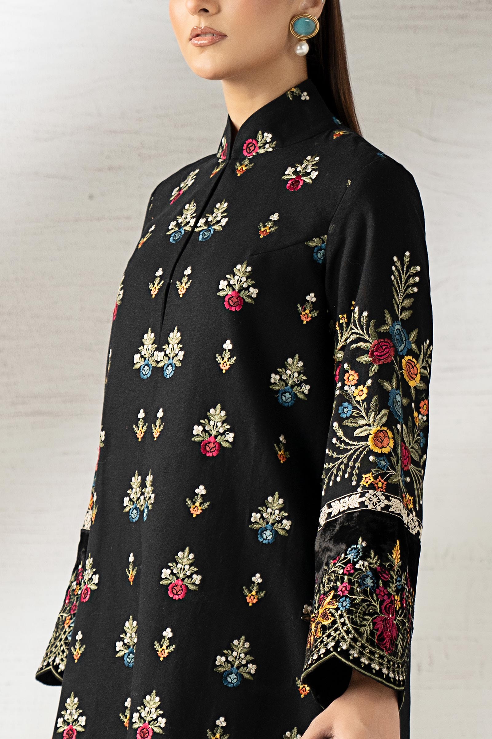 Maria B | Pre Fall 25 | DW-W25-05-Black - Official Maria B stockist in UK - Sakeena London