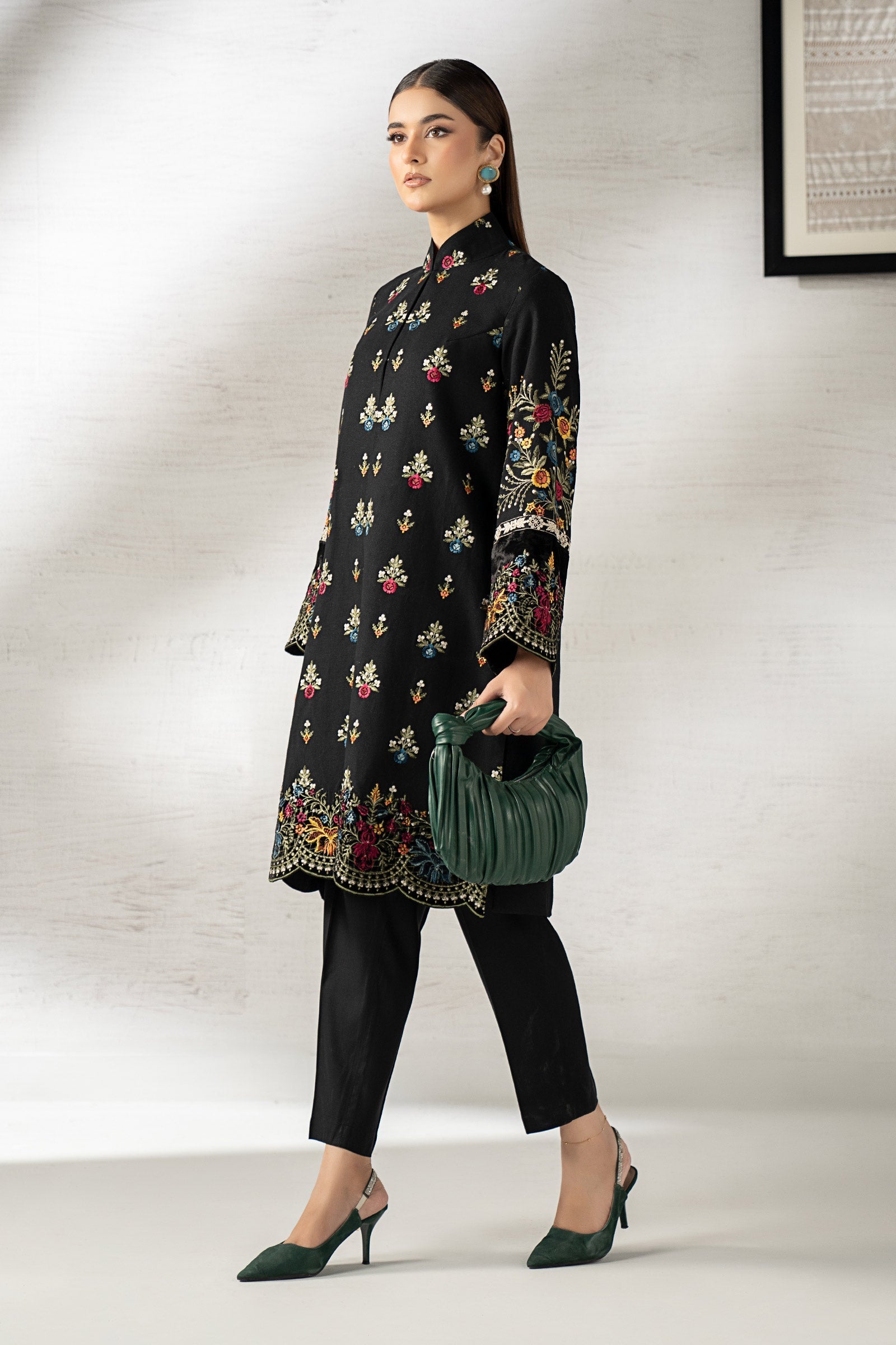Maria B | Pre Fall 25 | DW-W25-05-Black - Official Maria B stockist in UK - Sakeena London
