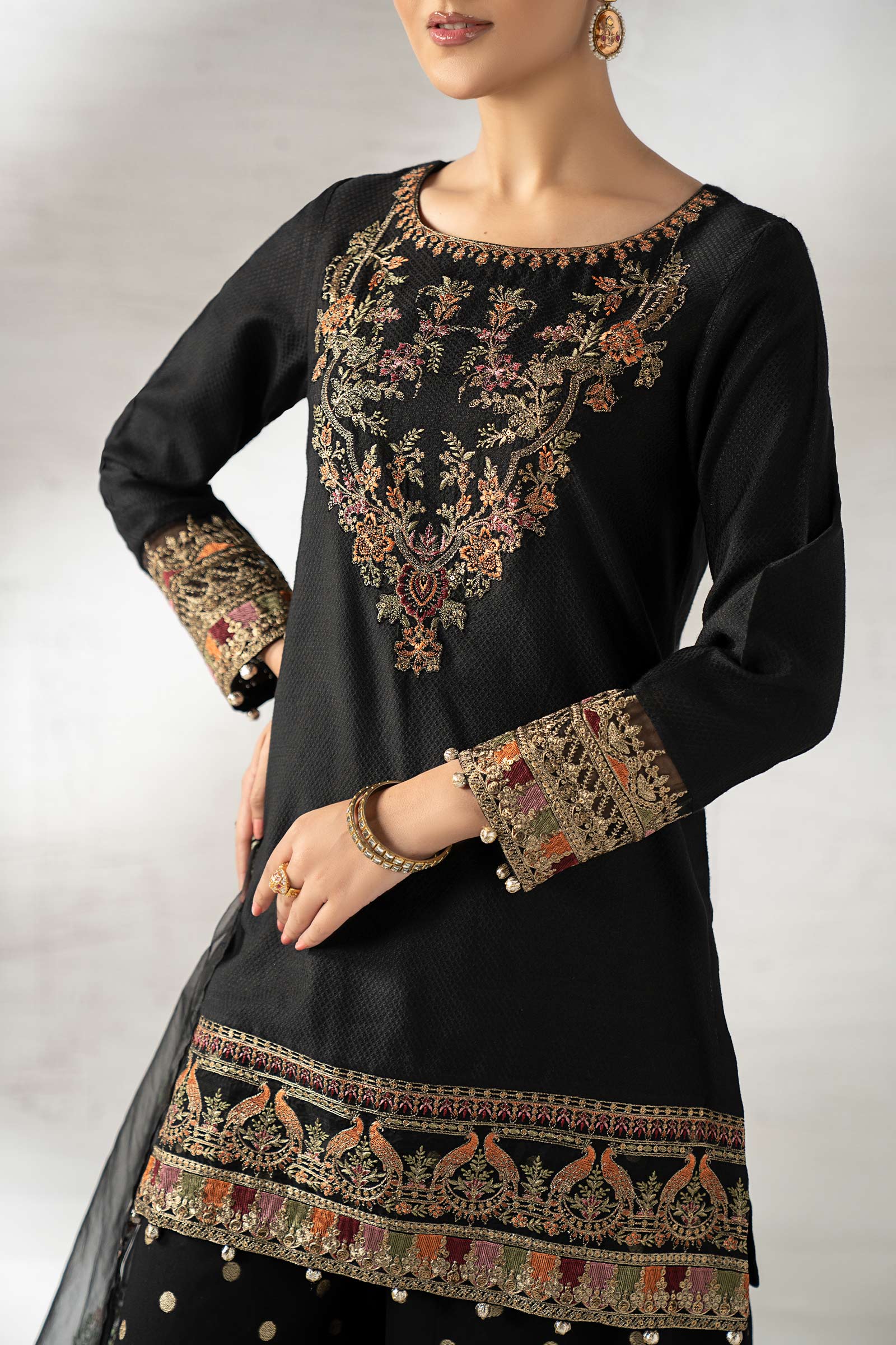 Maria B | Pre Fall 25 | DW-W25-07-Black - Official Maria B stockist in UK - Sakeena London