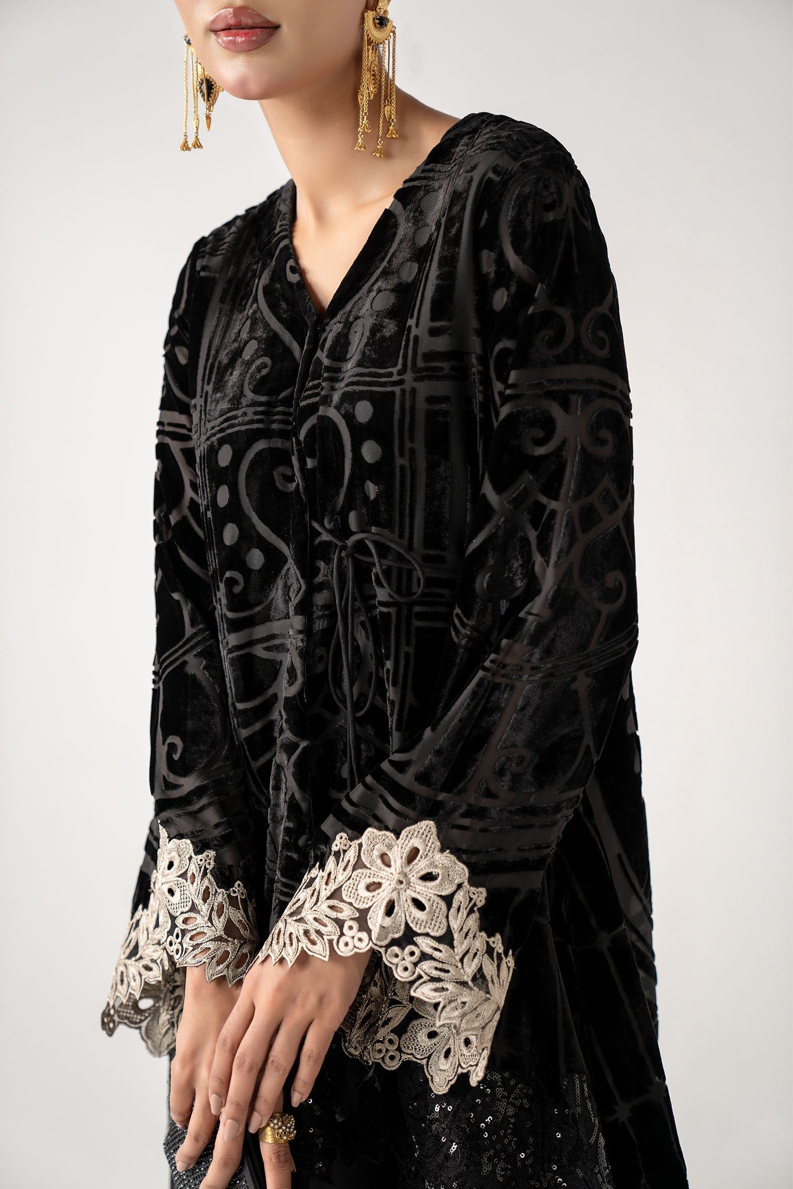 Maria B | Pre Fall 25 | DW-W25-12-Black - Official Maria B stockist in UK - Sakeena London