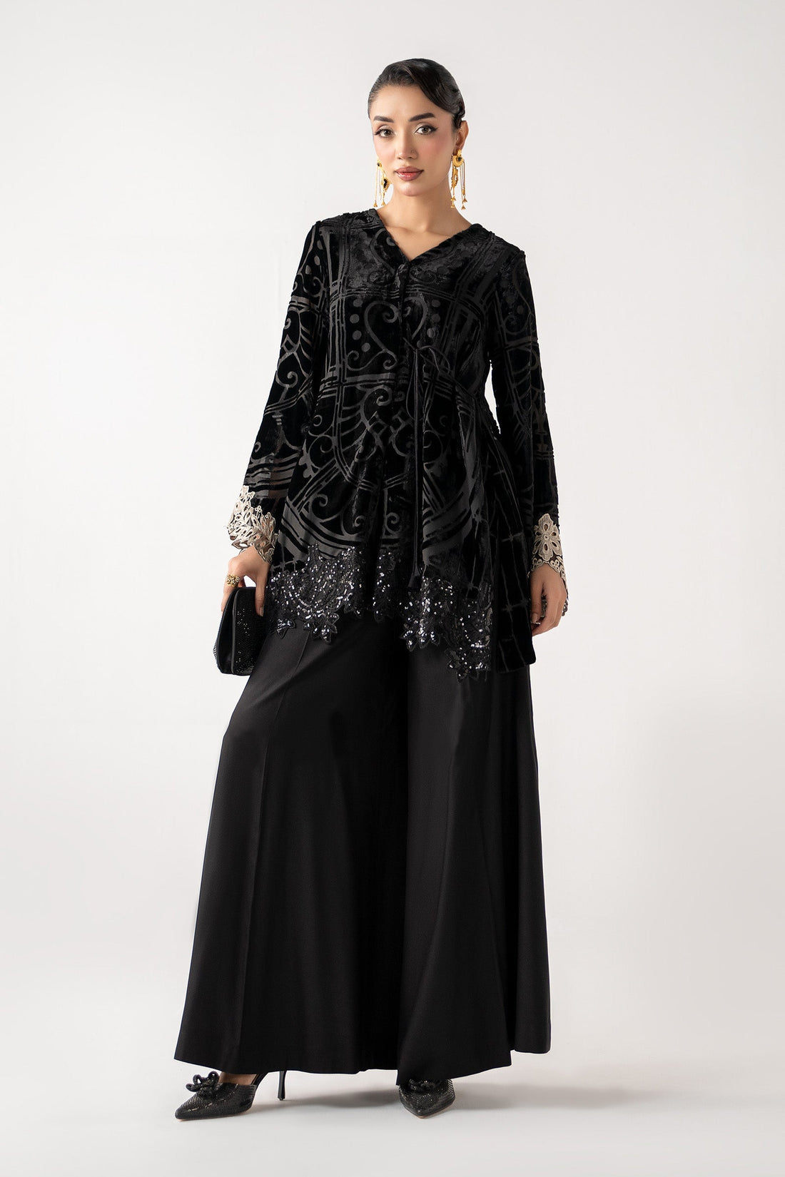 Maria B | Pre Fall 25 | DW-W25-12-Black - Official Maria B stockist in UK - Sakeena London
