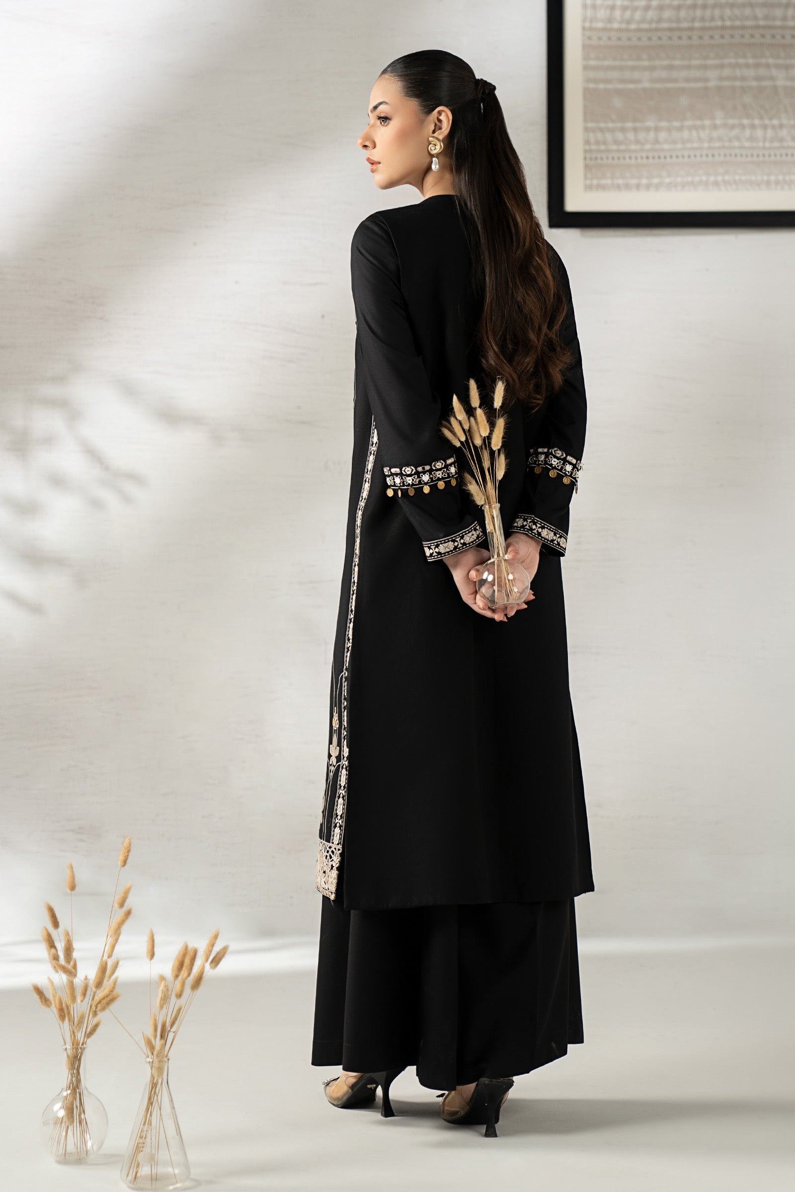 Maria B | Pre Fall 25 | DW-W25-14-Black - Official Maria B stockist in UK - Sakeena London