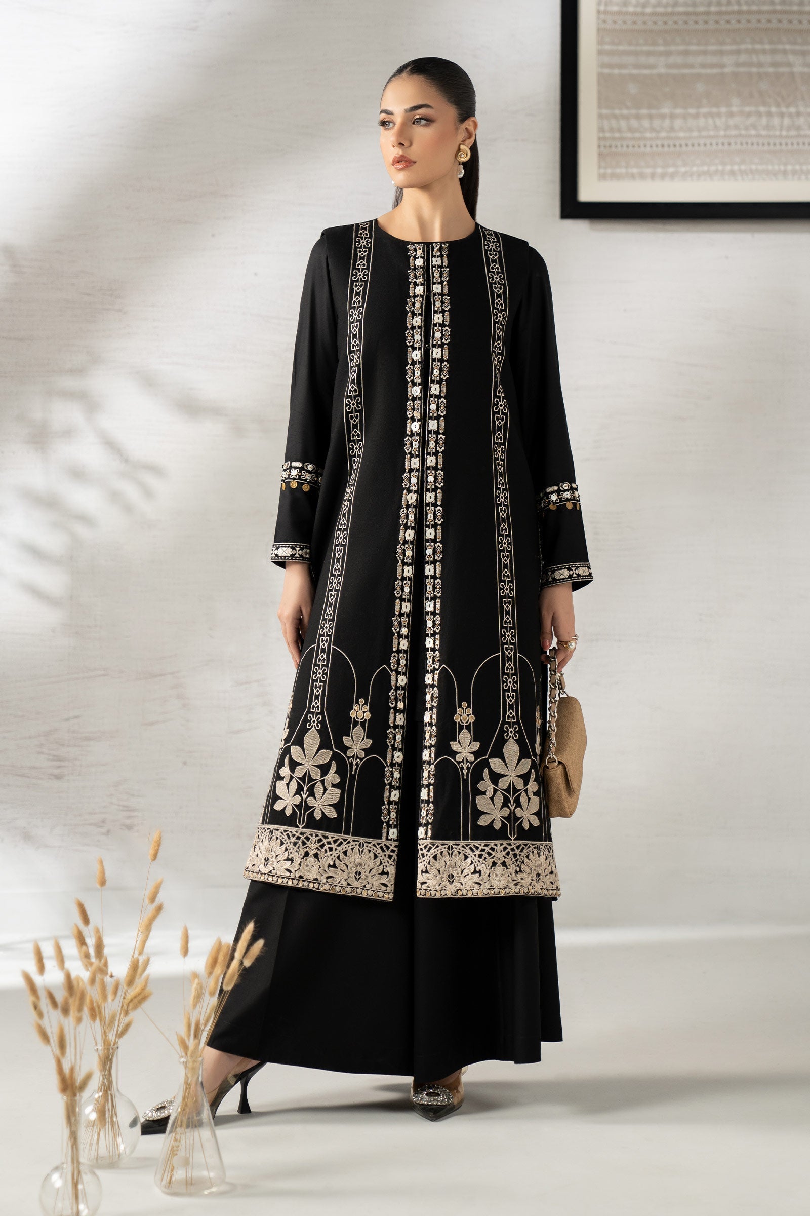 Maria B | Pre Fall 25 | DW-W25-14-Black - Official Maria B stockist in UK - Sakeena London
