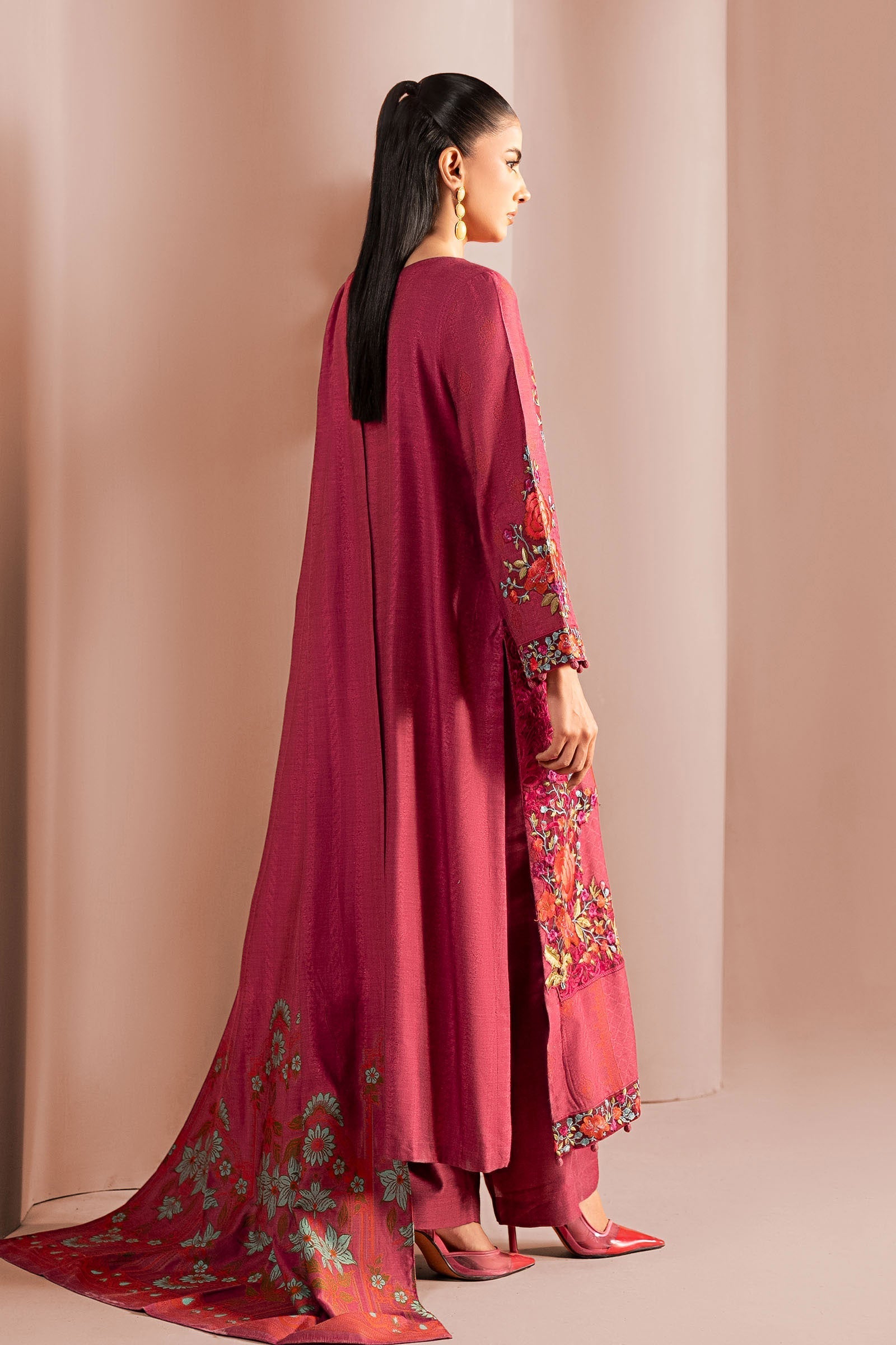 Maria B | Pre Fall 25 | DW-W25-15-Pink - Official Maria B stockist in UK - Sakeena London