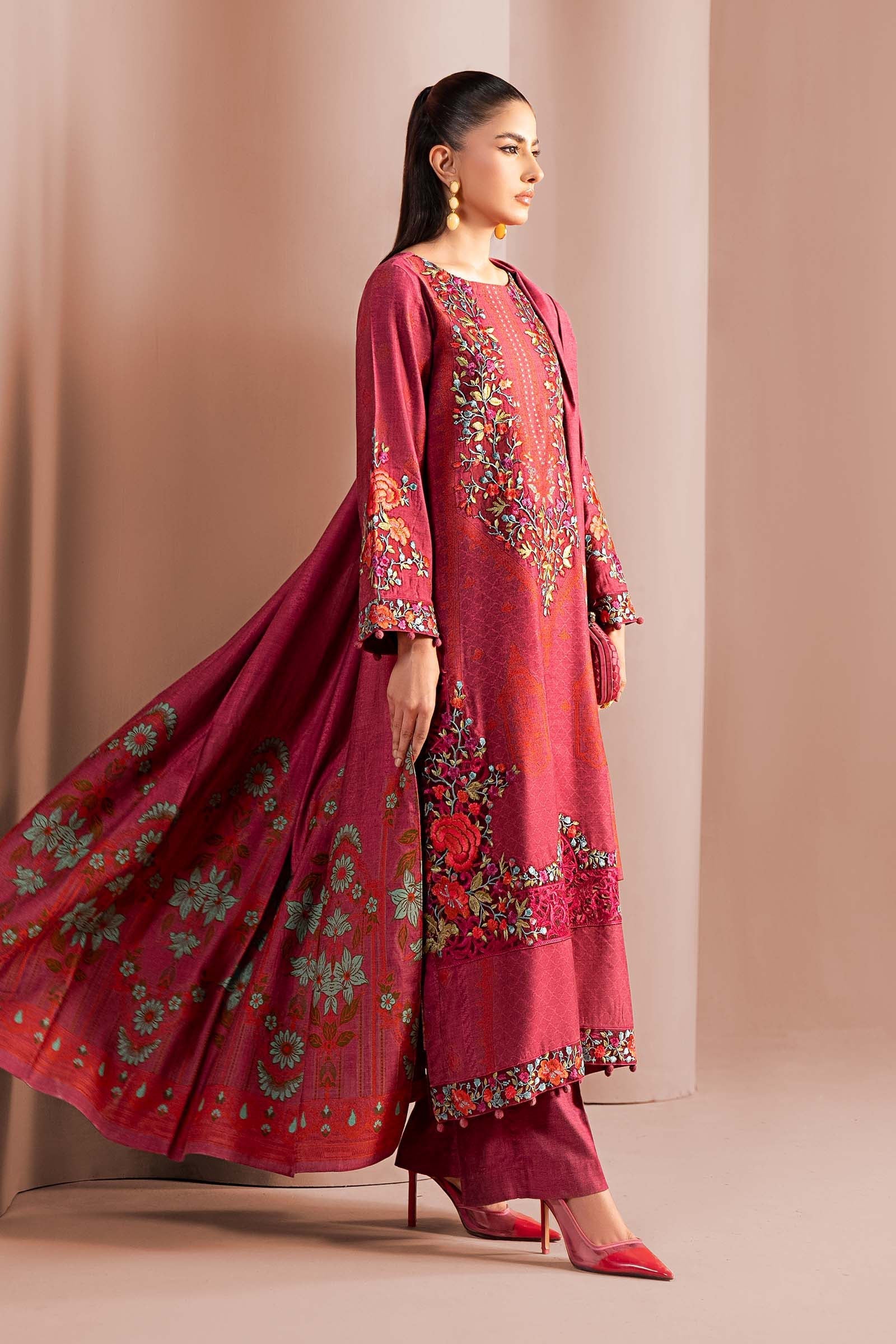 Maria B | Pre Fall 25 | DW-W25-15-Pink - Official Maria B stockist in UK - Sakeena London