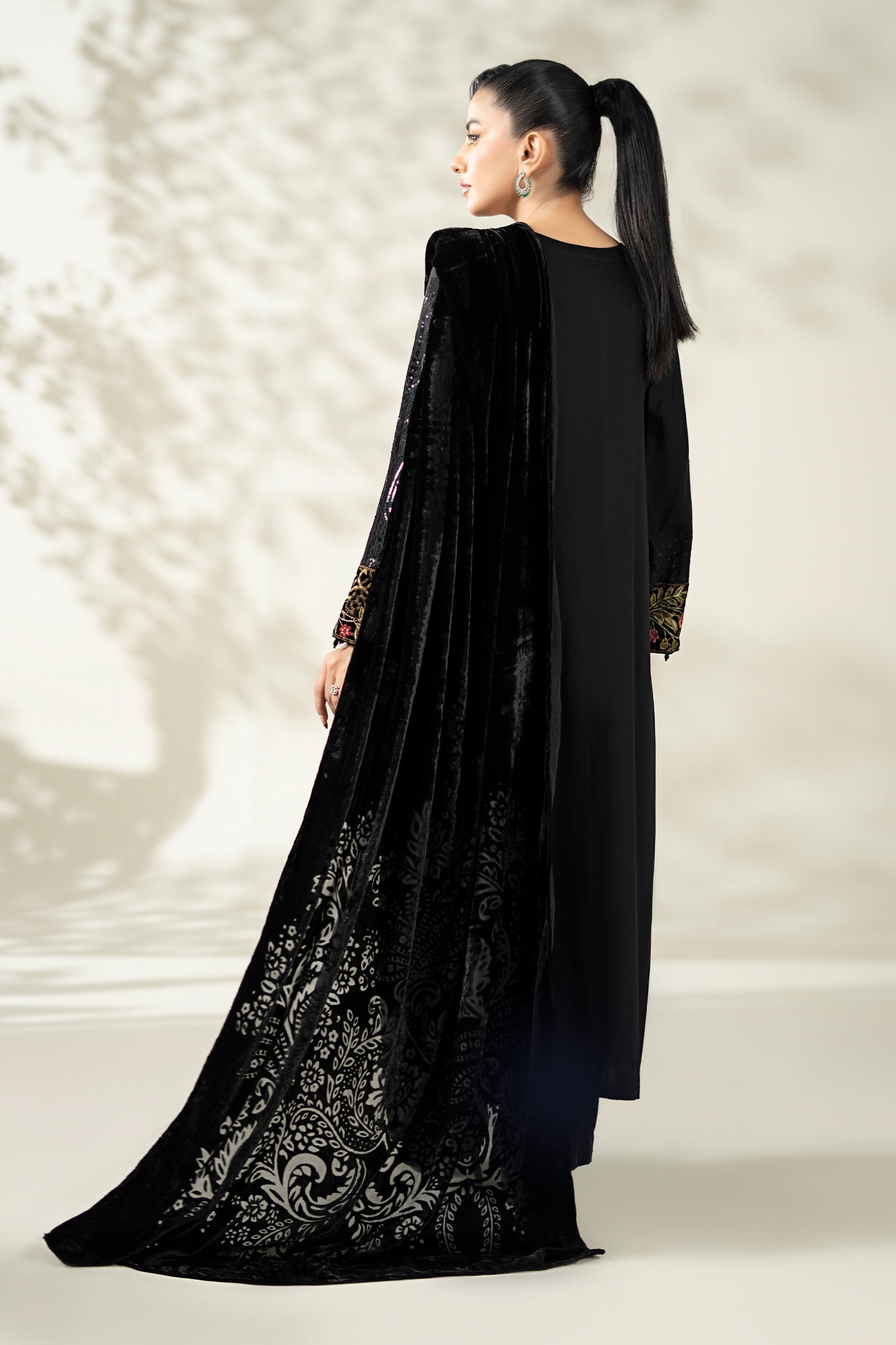 Maria B | Pre Fall Dresses | 3 Piece Embroidered Linen Suit UU - Official Maria B stockist in UK - Sakeena London