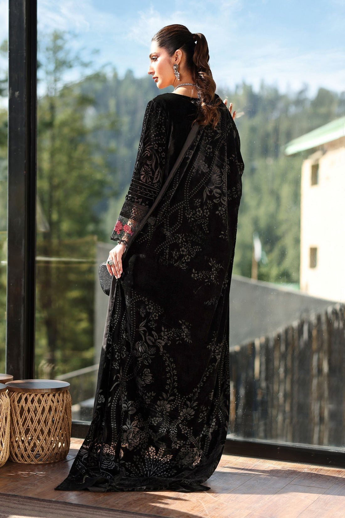 Maria B | Pre Fall 25 | DW-W25-23-Black - Official Maria B stockist in UK - Sakeena London