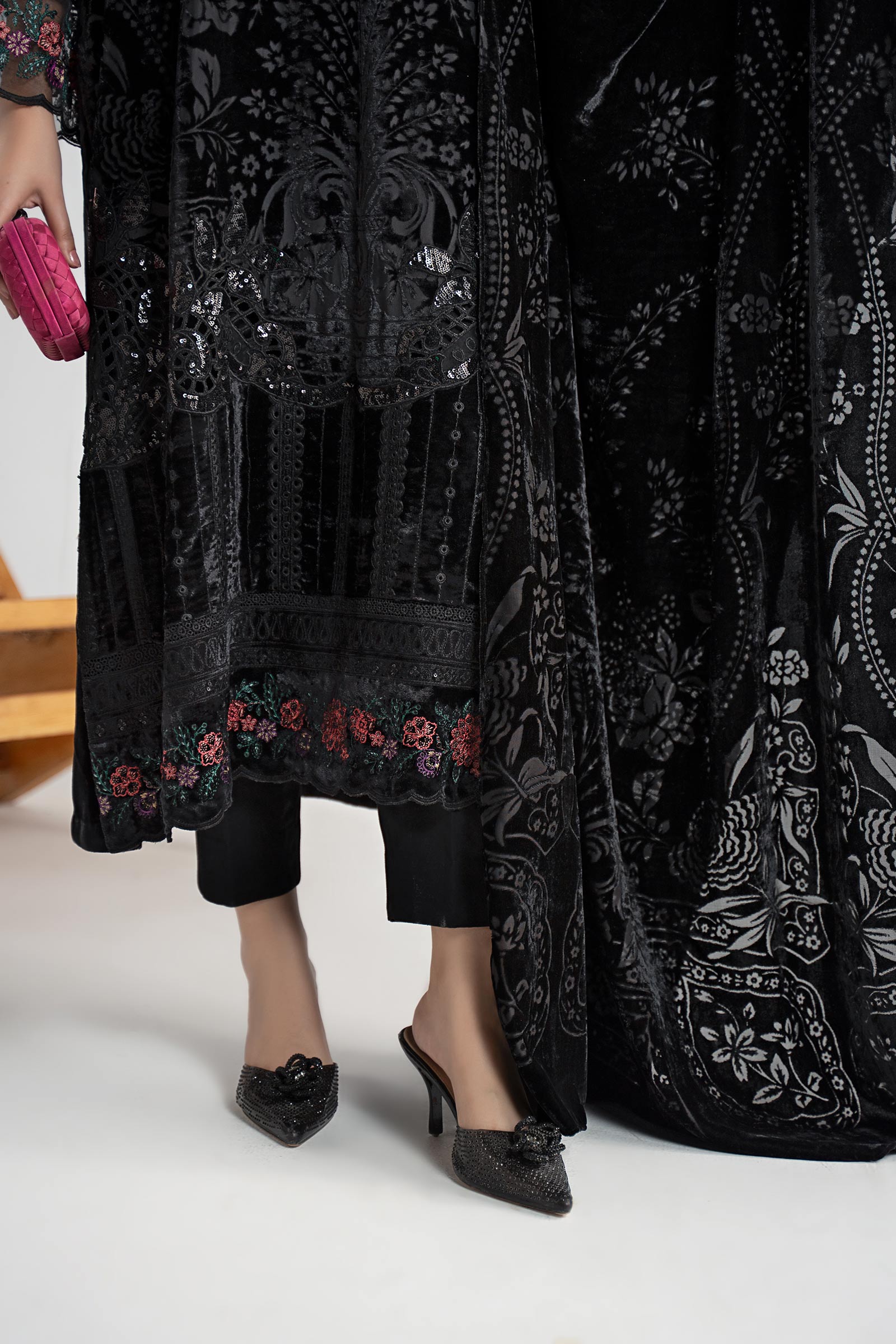 Maria B | Pre Fall 25 | DW-W25-23-Black - Official Maria B stockist in UK - Sakeena London