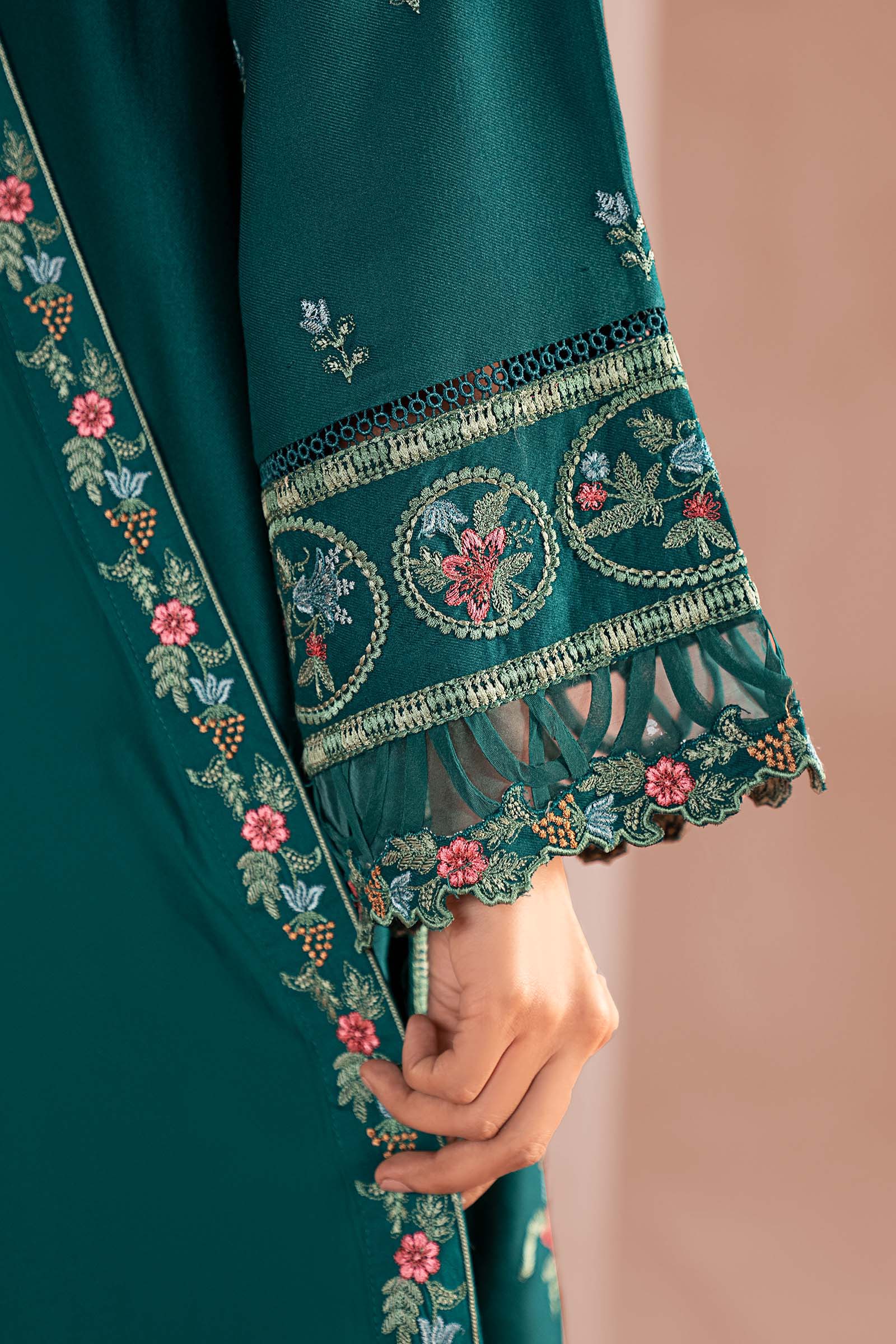 Maria B | Pre Fall 25 | DW-W25-26-Green - Official Maria B stockist in UK - Sakeena London