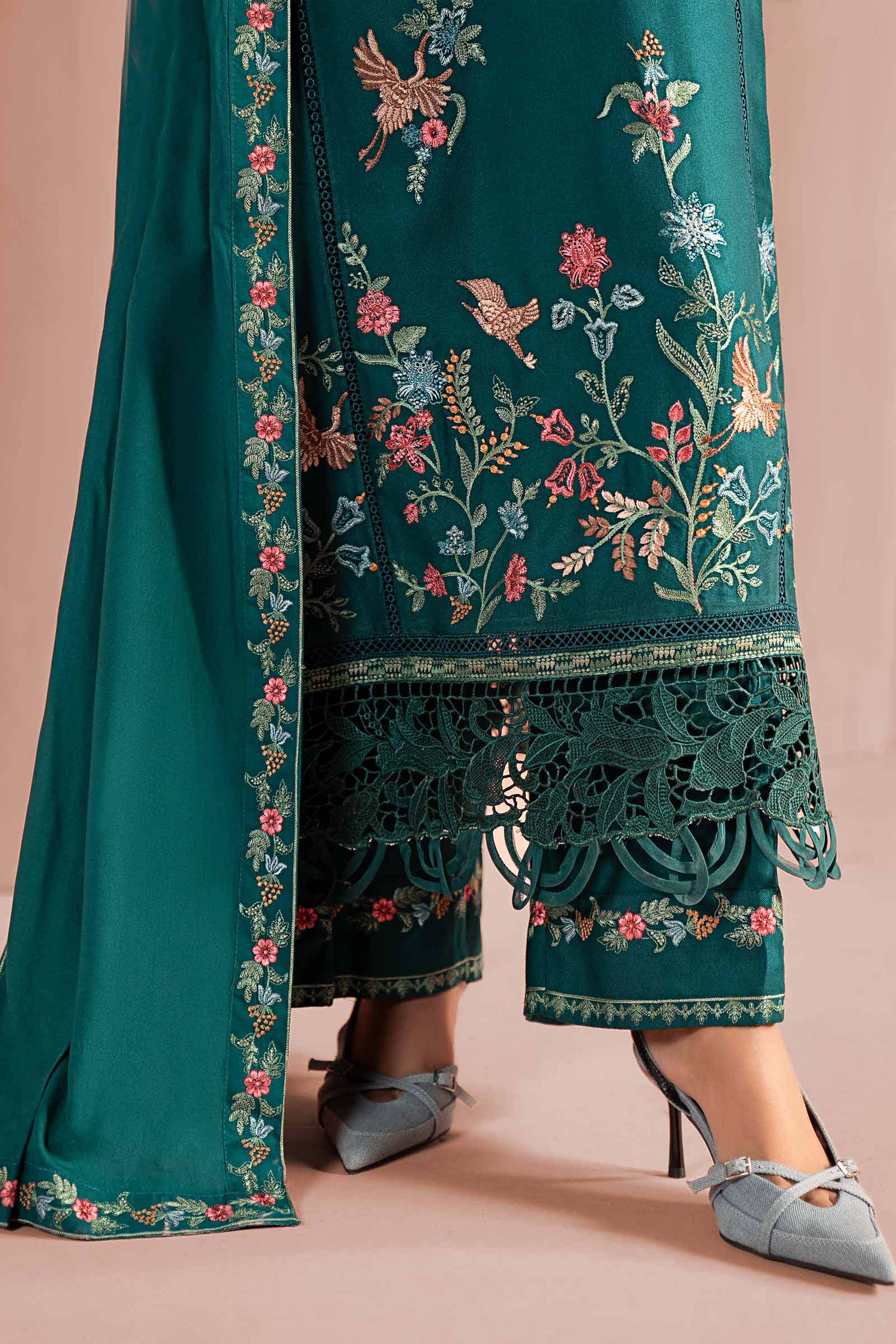Maria B | Pre Fall 25 | DW-W25-26-Green - Official Maria B stockist in UK - Sakeena London