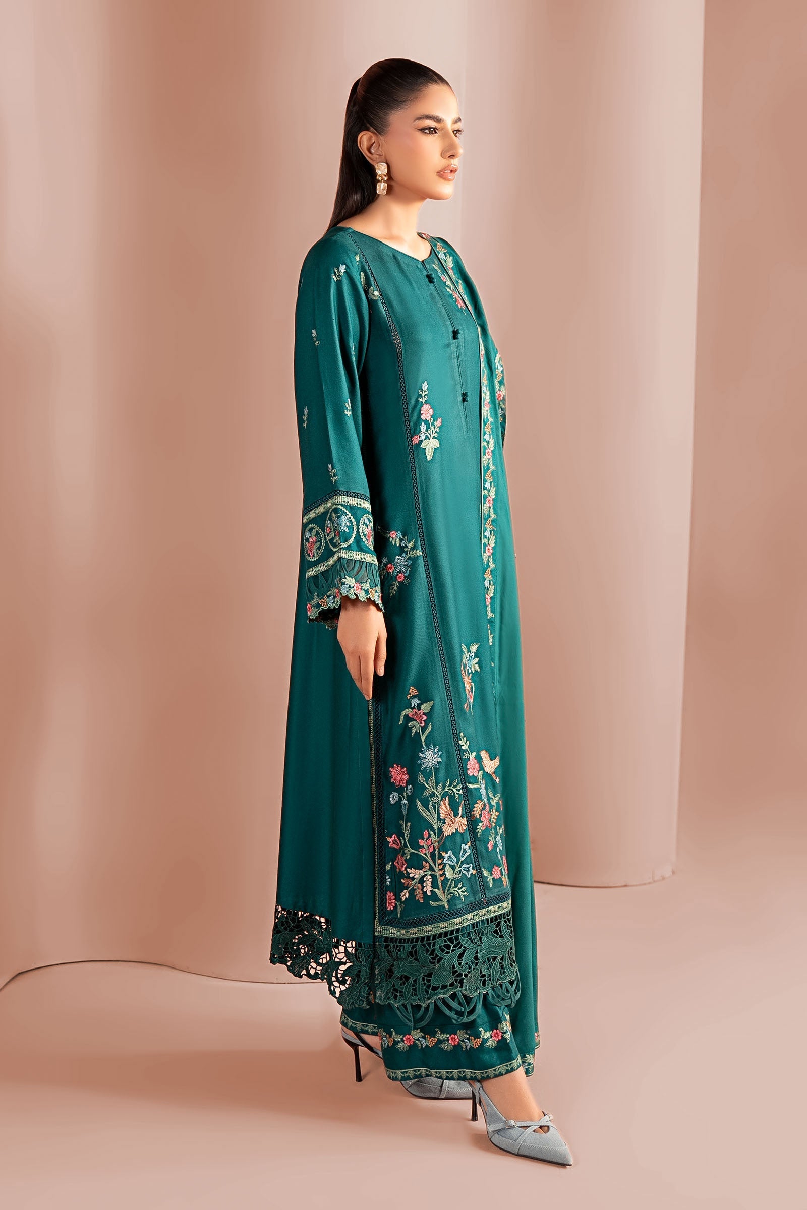 Maria B | Pre Fall 25 | DW-W25-26-Green - Official Maria B stockist in UK - Sakeena London