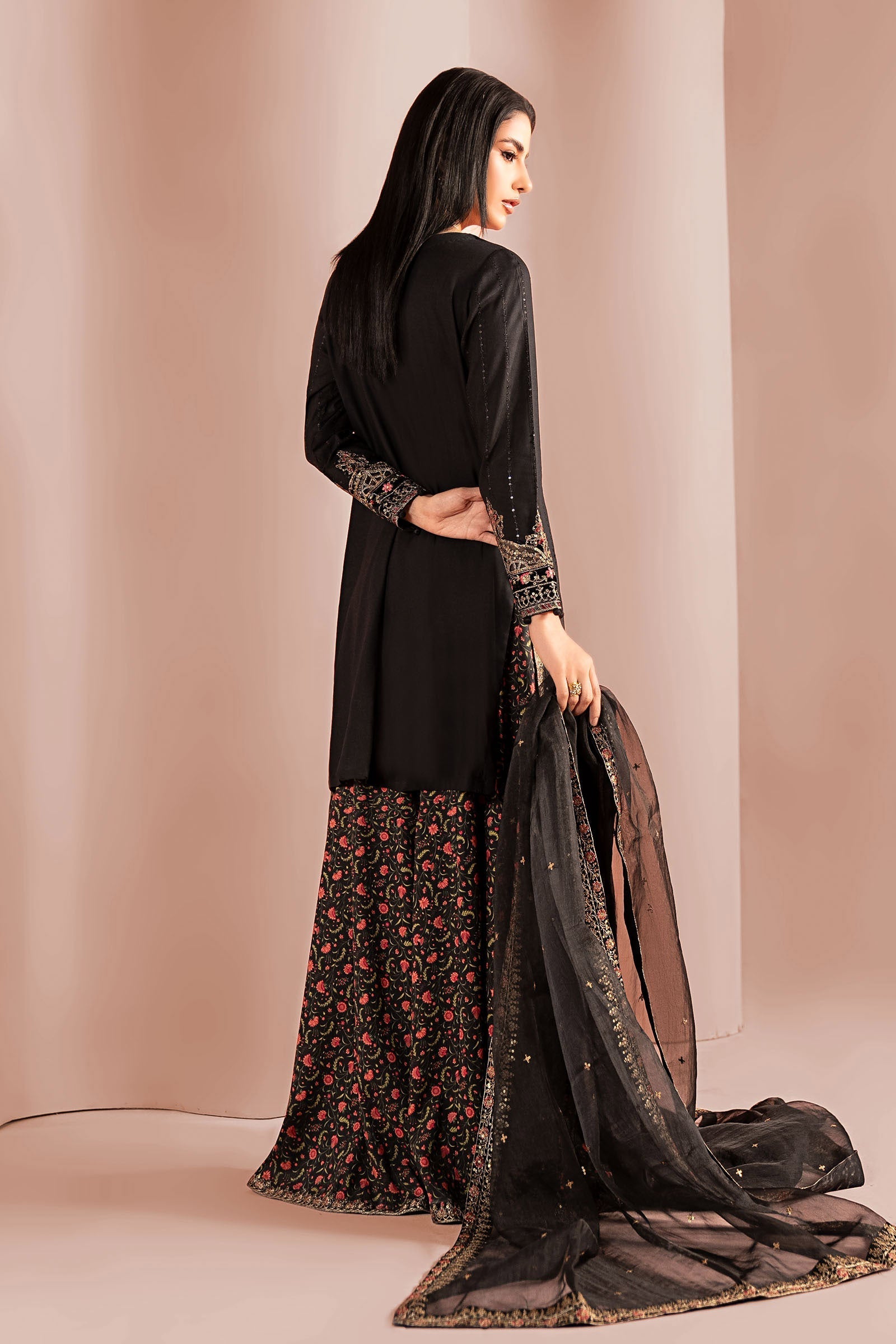 Maria B | Pre Fall 25 | DW-W25-40-Black - Official Maria B stockist in UK - Sakeena London