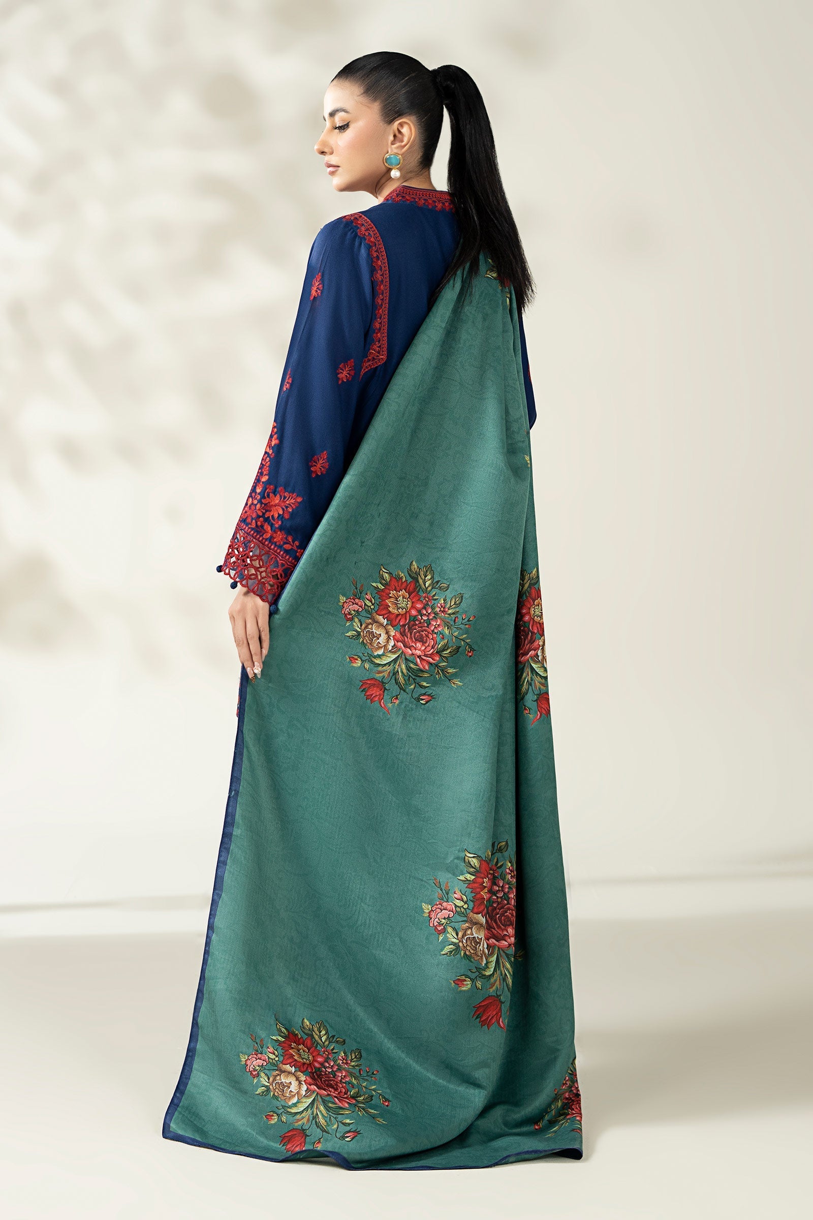Maria B | Pre Fall Dresses | 3 Piece Embroidered Marina Suit WW - Official Maria B stockist in UK - Sakeena London