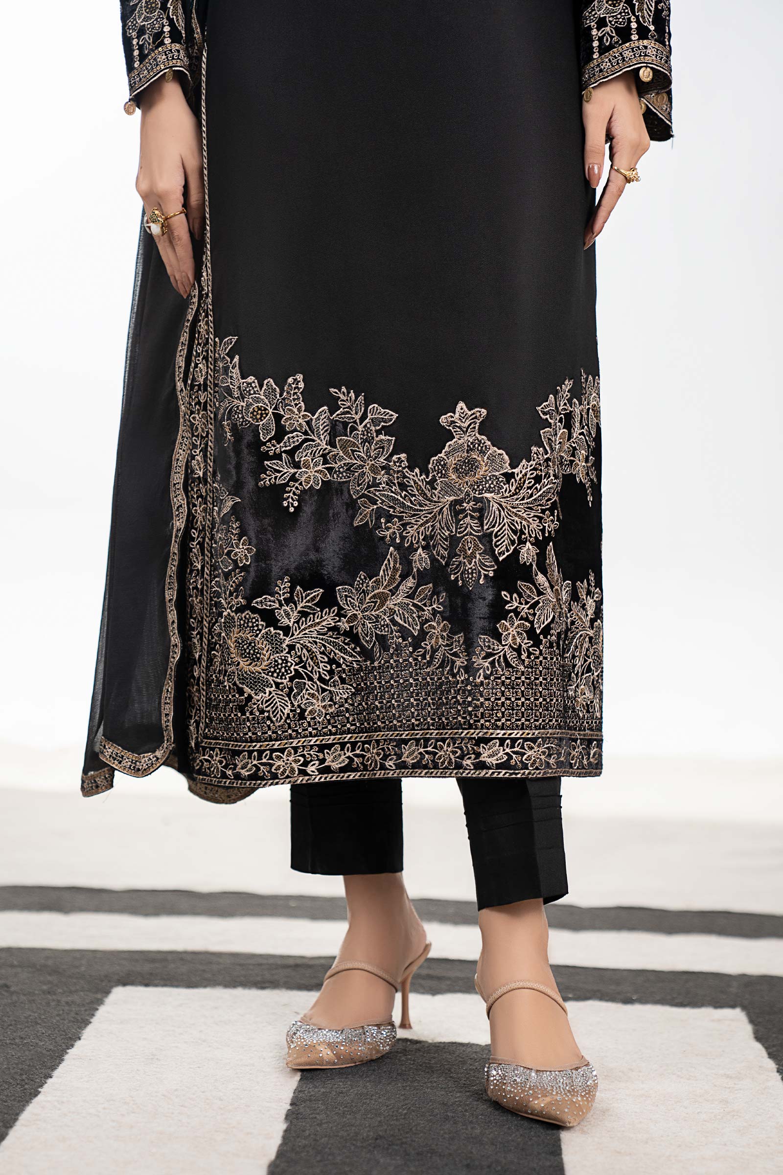 Maria B | Pre Fall 25 | DW-W25-48-Black - Official Maria B stockist in UK - Sakeena London