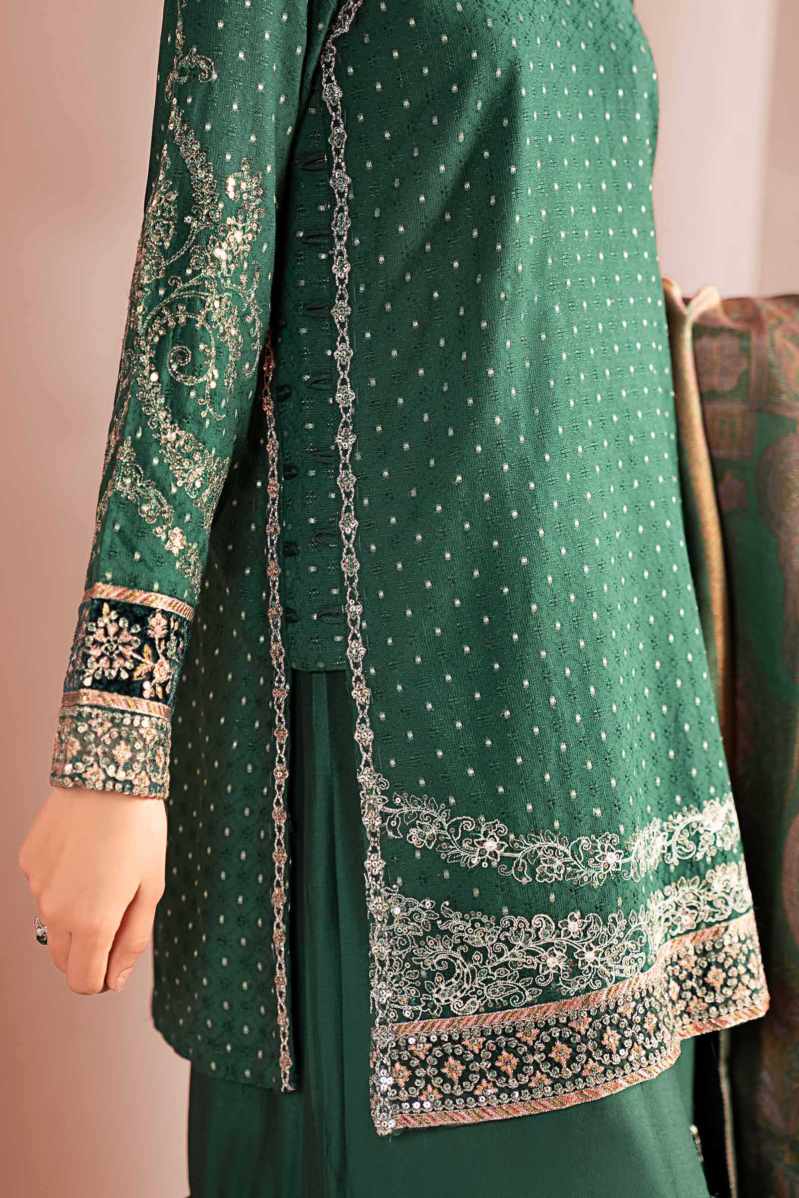 Maria B | Pre Fall 25 | DW-W25-61-Green - Official Maria B stockist in UK - Sakeena London