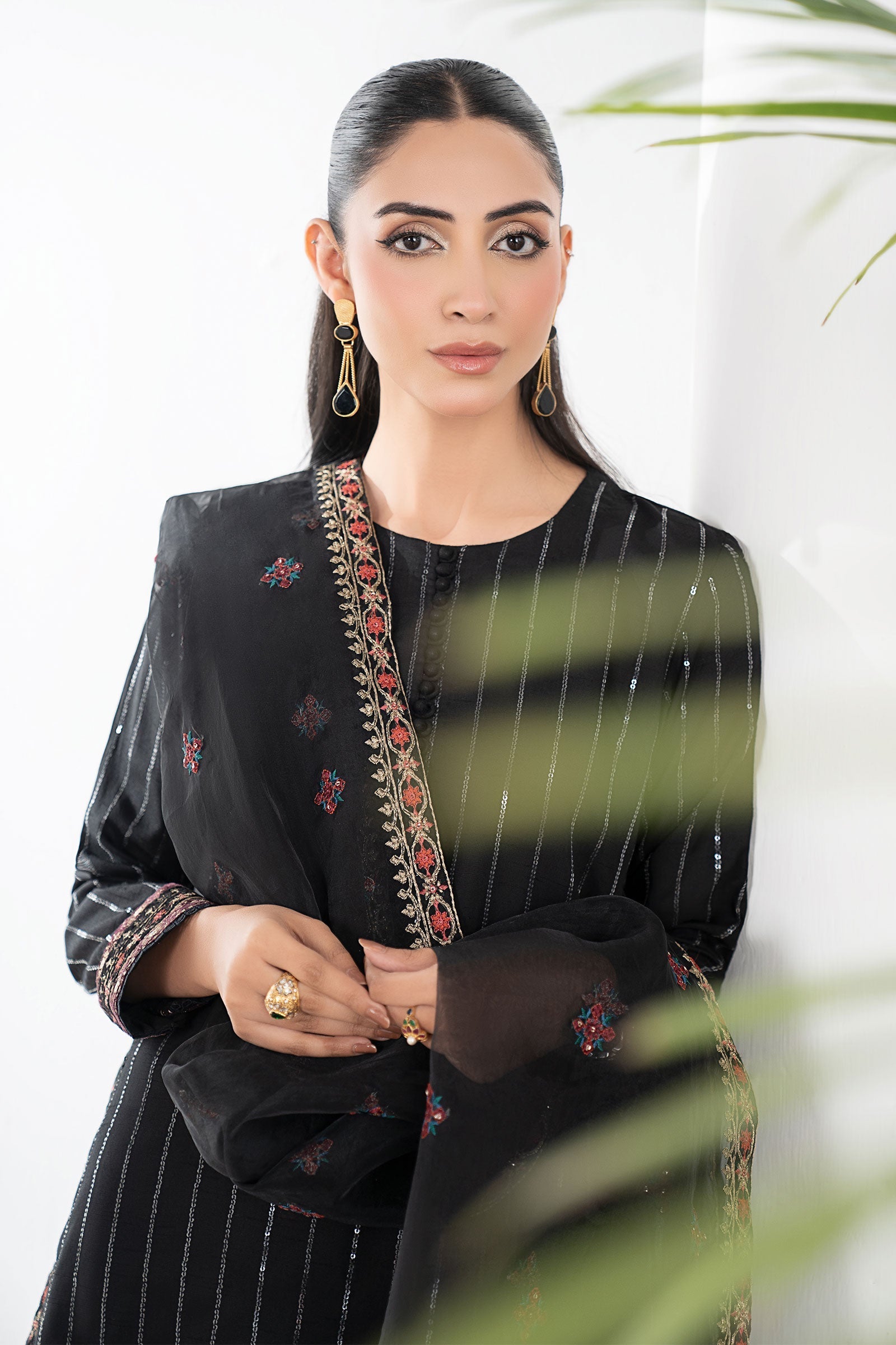 Maria B | Pre Fall 25 | DW-W25-63-Black - Official Maria B stockist in UK - Sakeena London