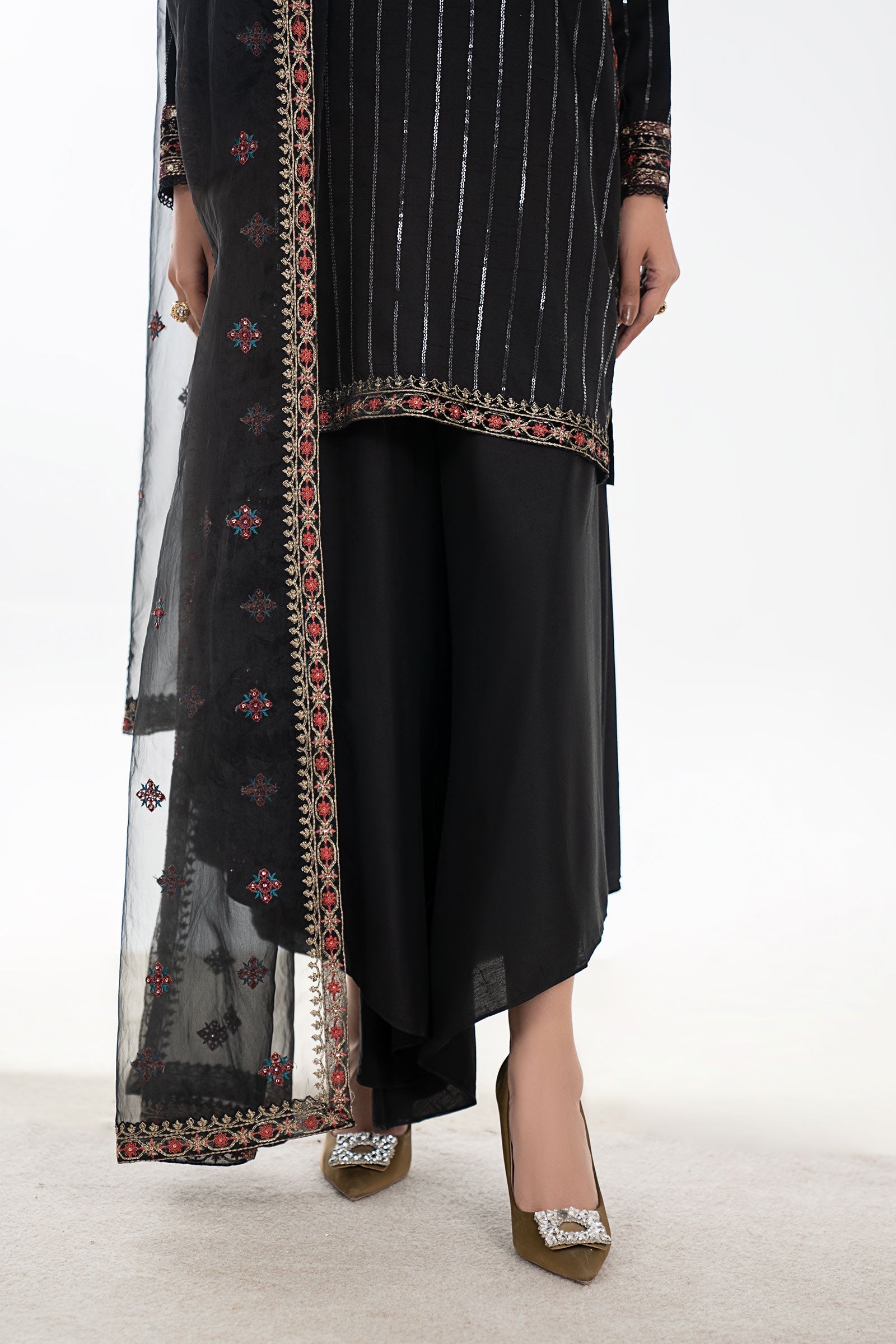 Maria B | Pre Fall 25 | DW-W25-63-Black - Official Maria B stockist in UK - Sakeena London