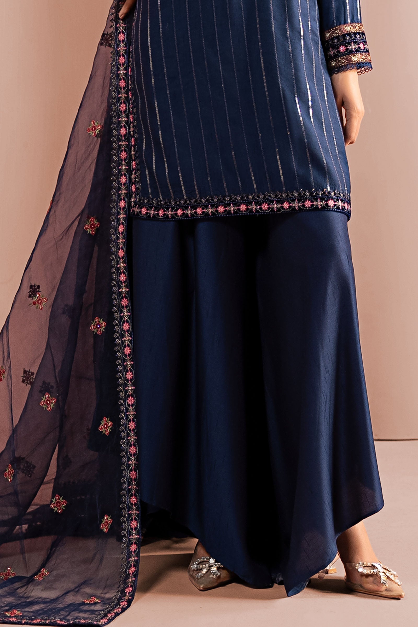 Maria B | Pre Fall 25 | DW-W25-63-Blue - Official Maria B stockist in UK - Sakeena London