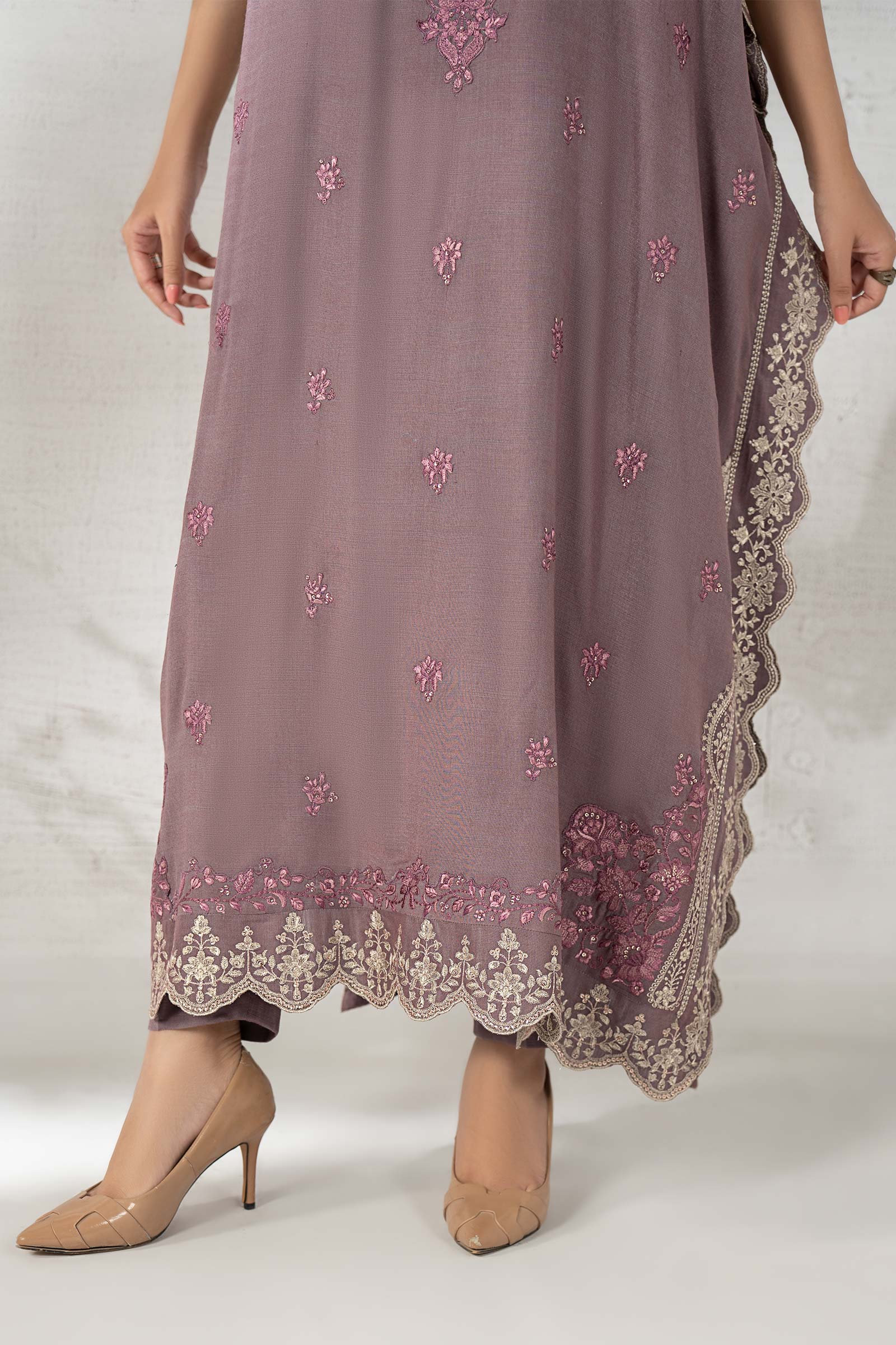Maria B | Pre Fall 25 | DW-W25-64-Lilac - Official Maria B stockist in UK - Sakeena London