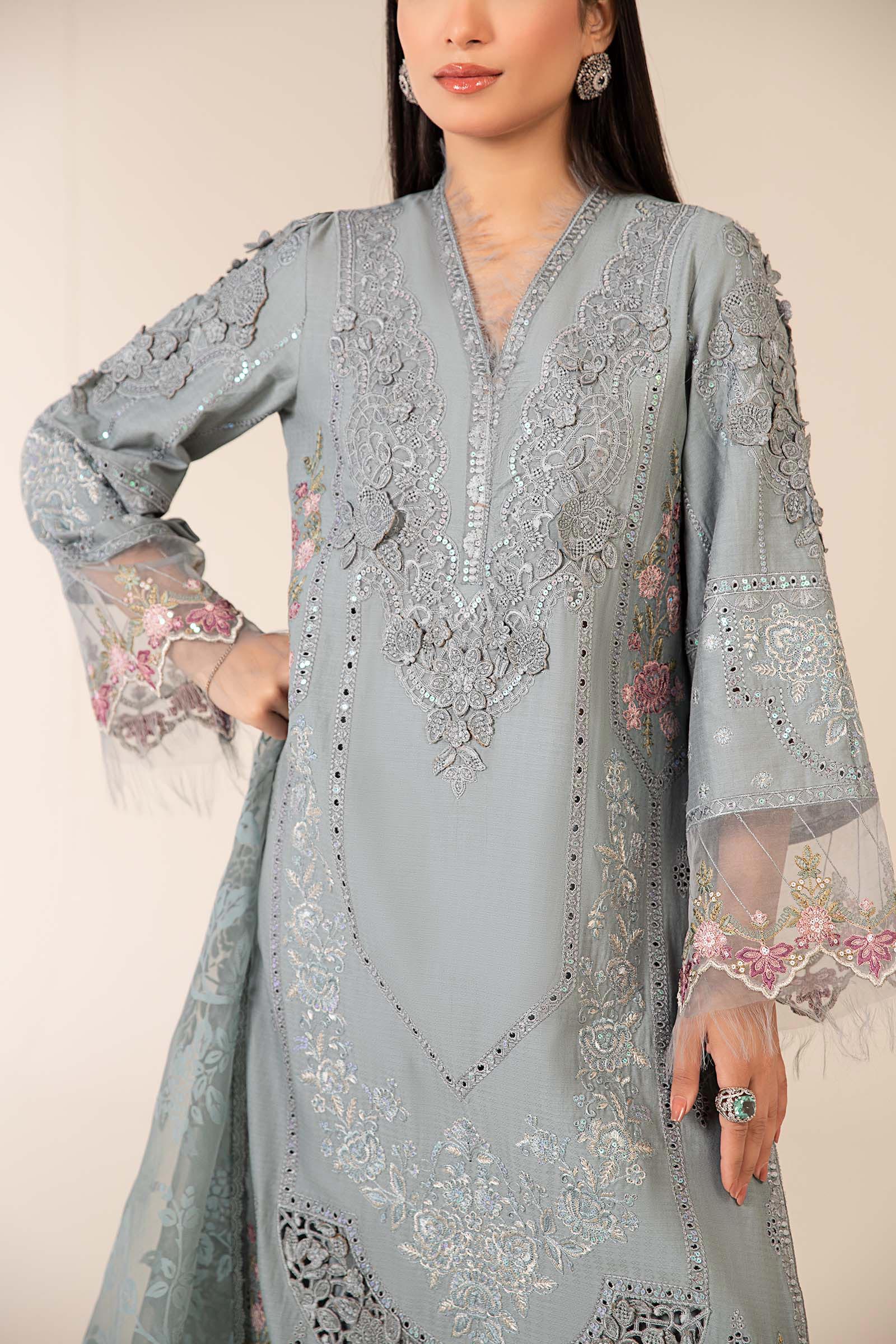 Maria B | Luxury Pret 25 | DW-EA25-16 - Official Maria B stockist in UK - Sakeena London