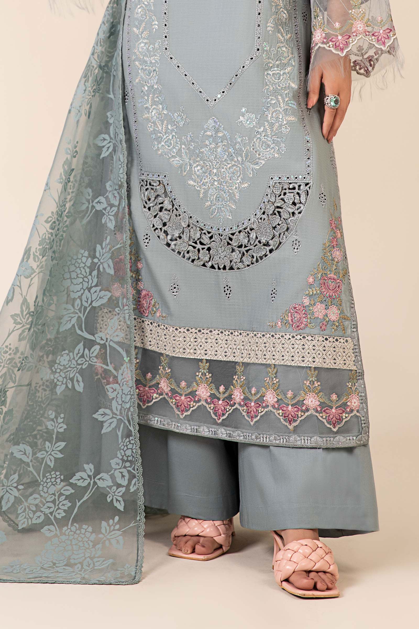 Maria B | Luxury Pret 25 | DW-EA25-16 - Official Maria B stockist in UK - Sakeena London