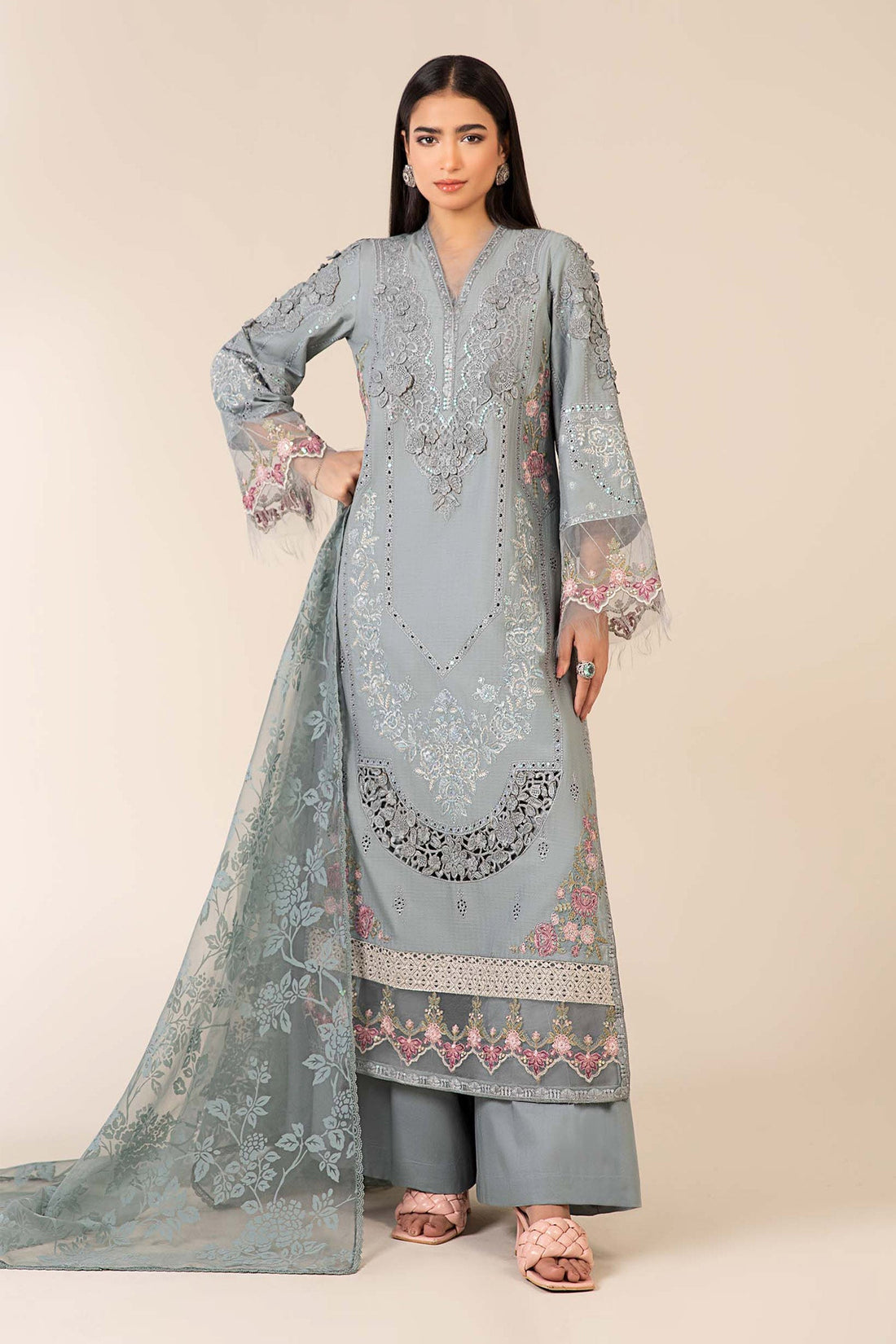 Maria B | Luxury Pret 25 | DW-EA25-16 - Official Maria B stockist in UK - Sakeena London