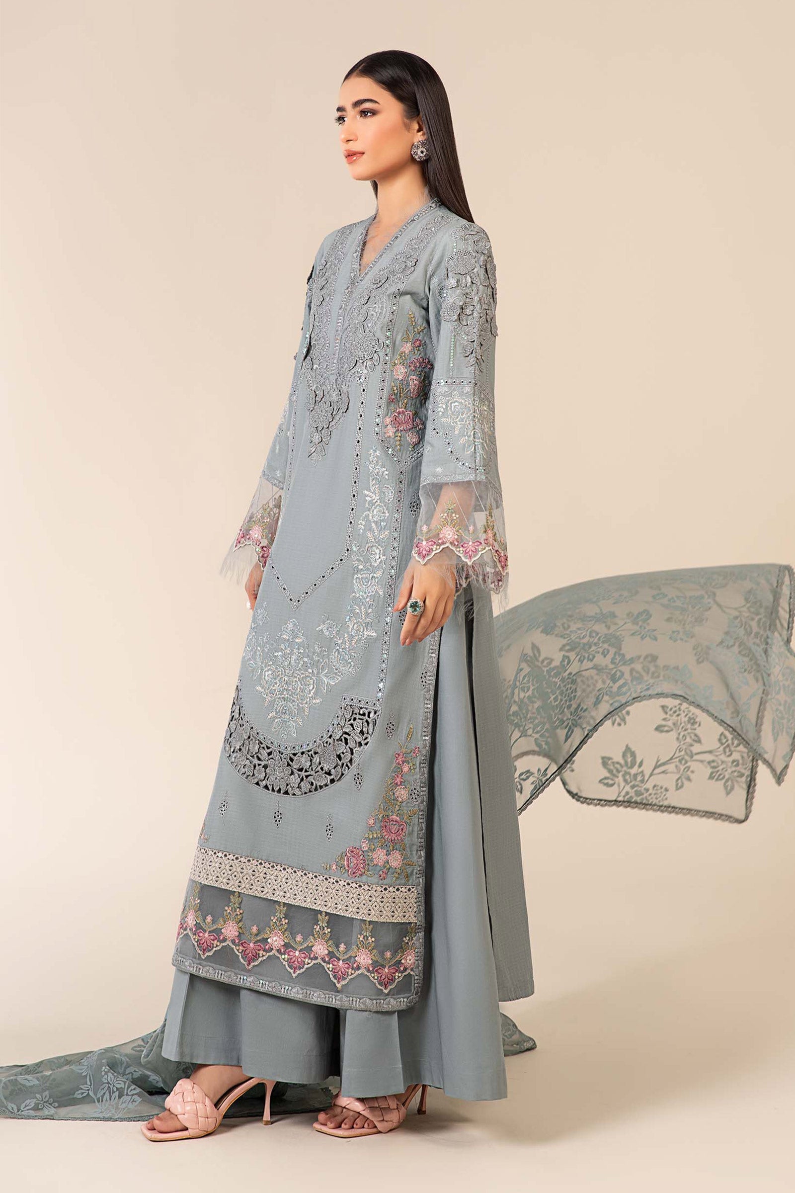 Maria B | Luxury Pret 25 | DW-EA25-16 - Official Maria B stockist in UK - Sakeena London