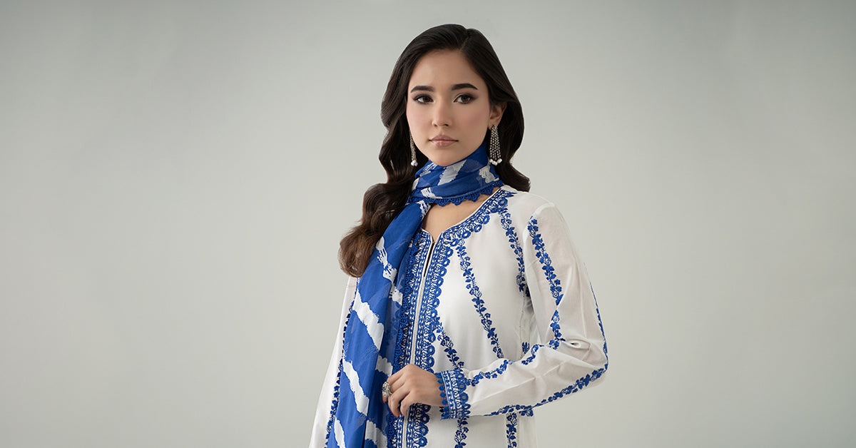 Maria B | Luxury Pret 25 | DW-EA25-60 - Official Maria B stockist in UK - Sakeena London