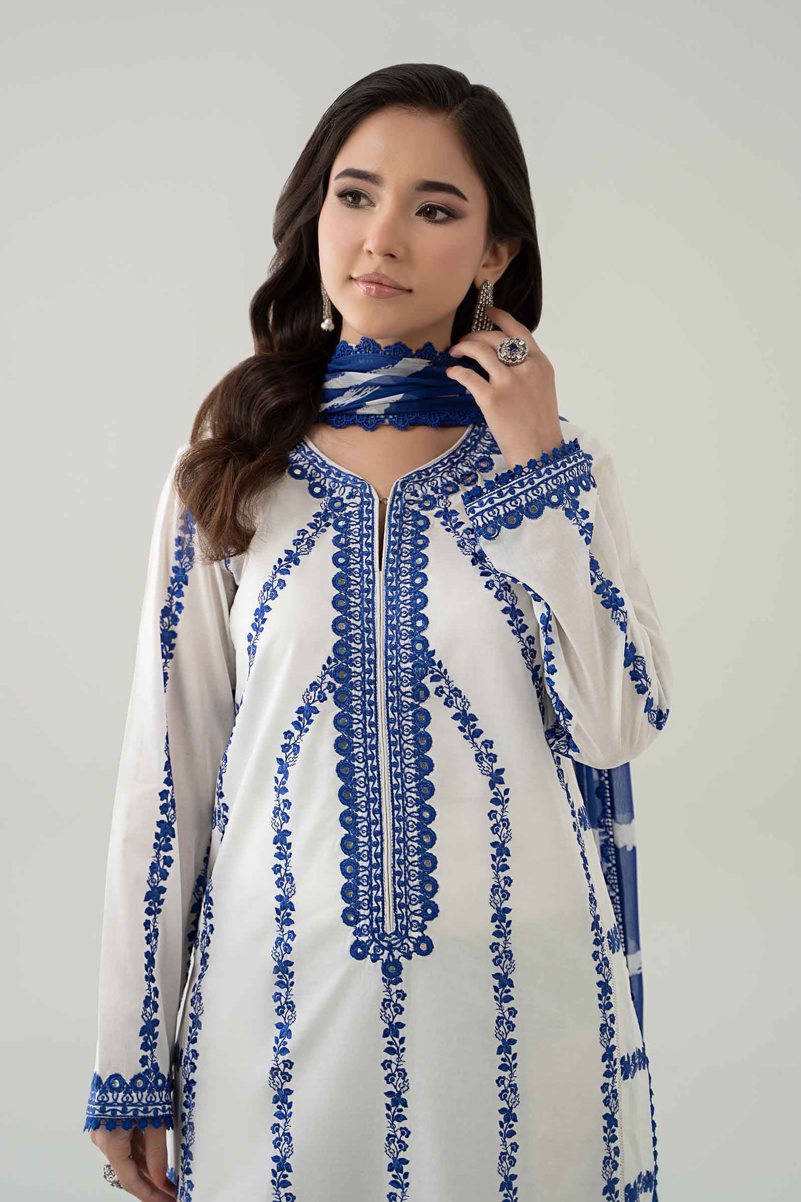 Maria B | Luxury Pret 25 | DW-EA25-60 - Official Maria B stockist in UK - Sakeena London