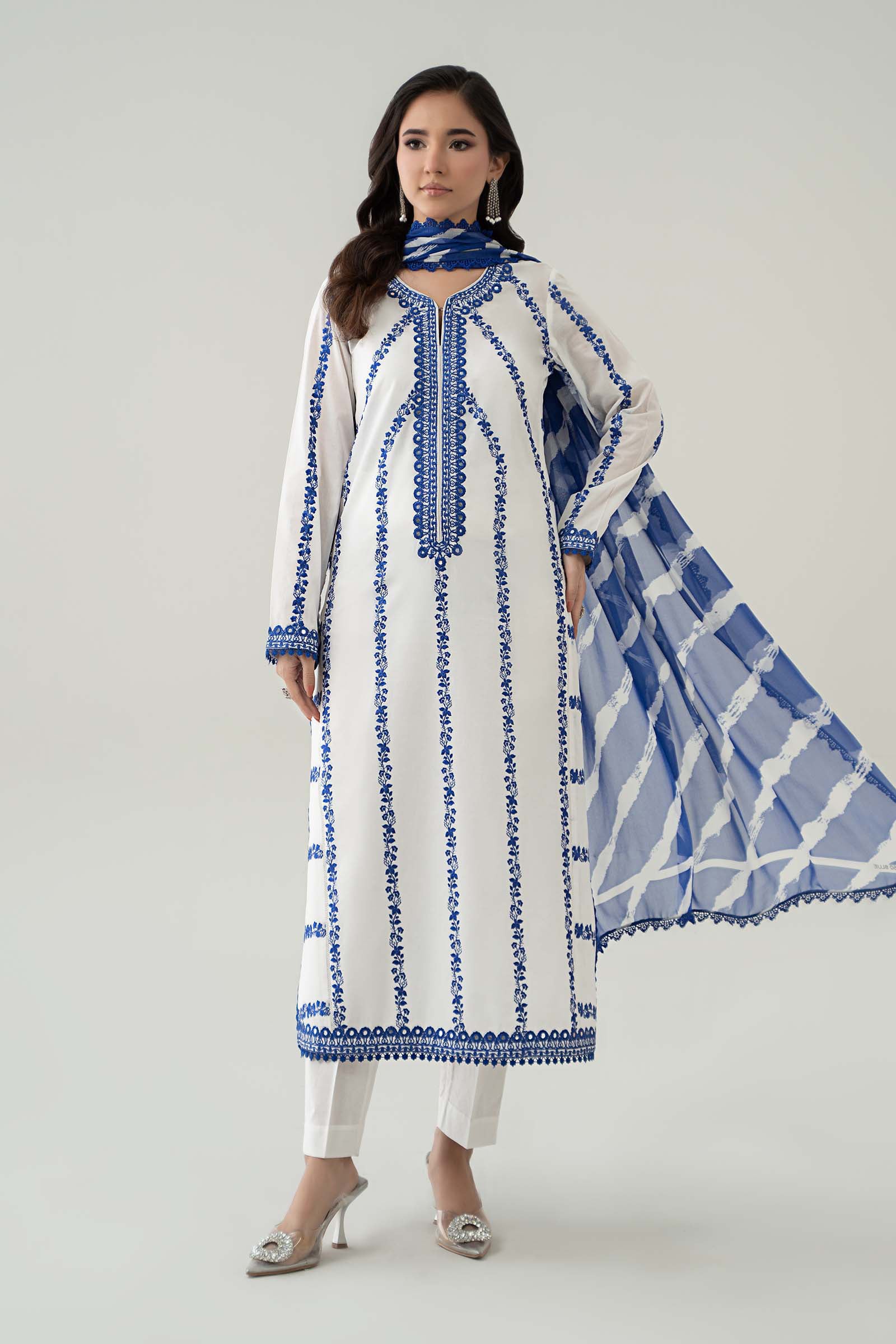 Maria B | Luxury Pret 25 | DW-EA25-60 - Official Maria B stockist in UK - Sakeena London