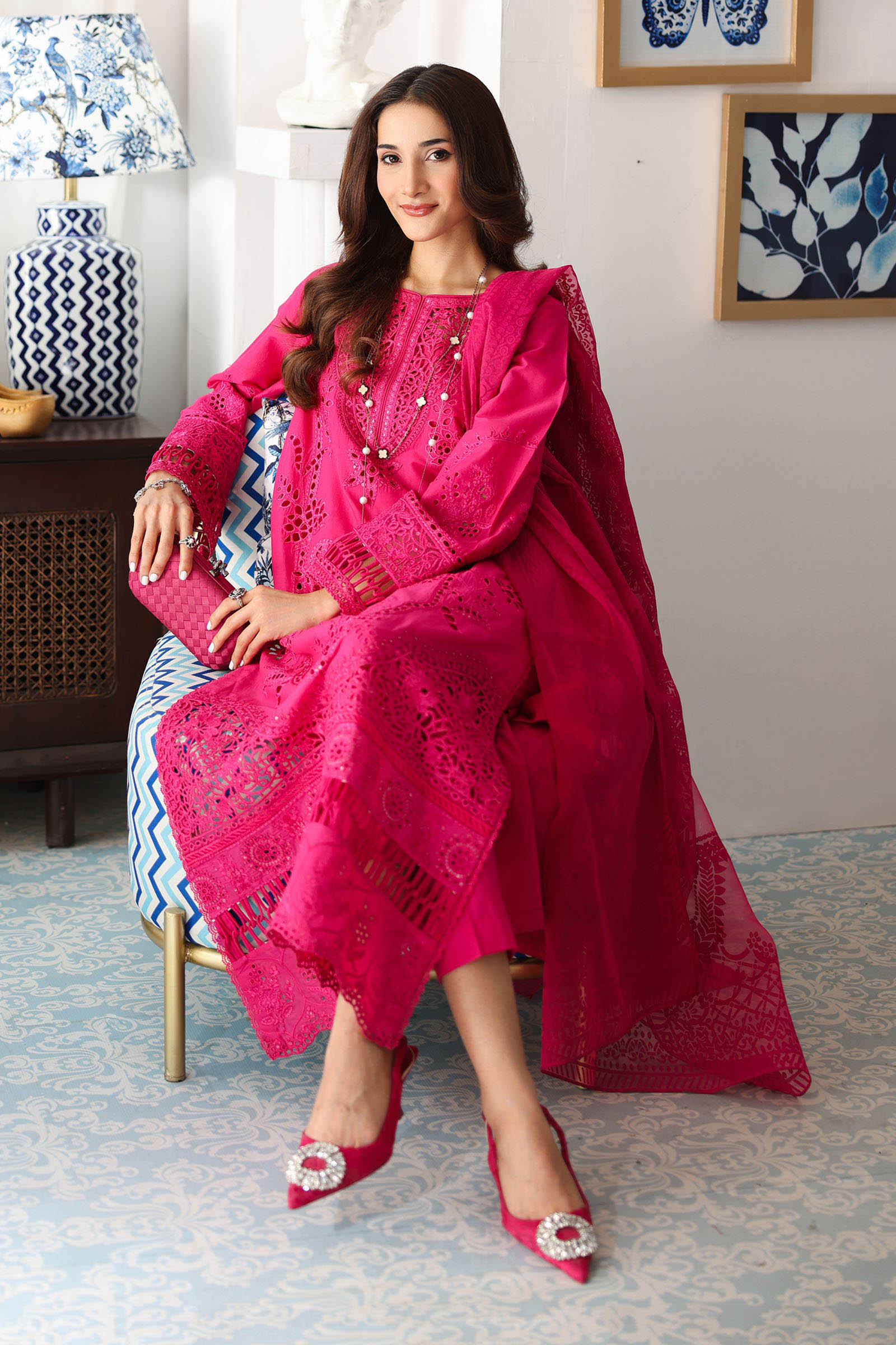 Maria B | Luxury Pret 25 | DW-EA25-74 - Official Sakeena London stockist in UK - Sakeena London
