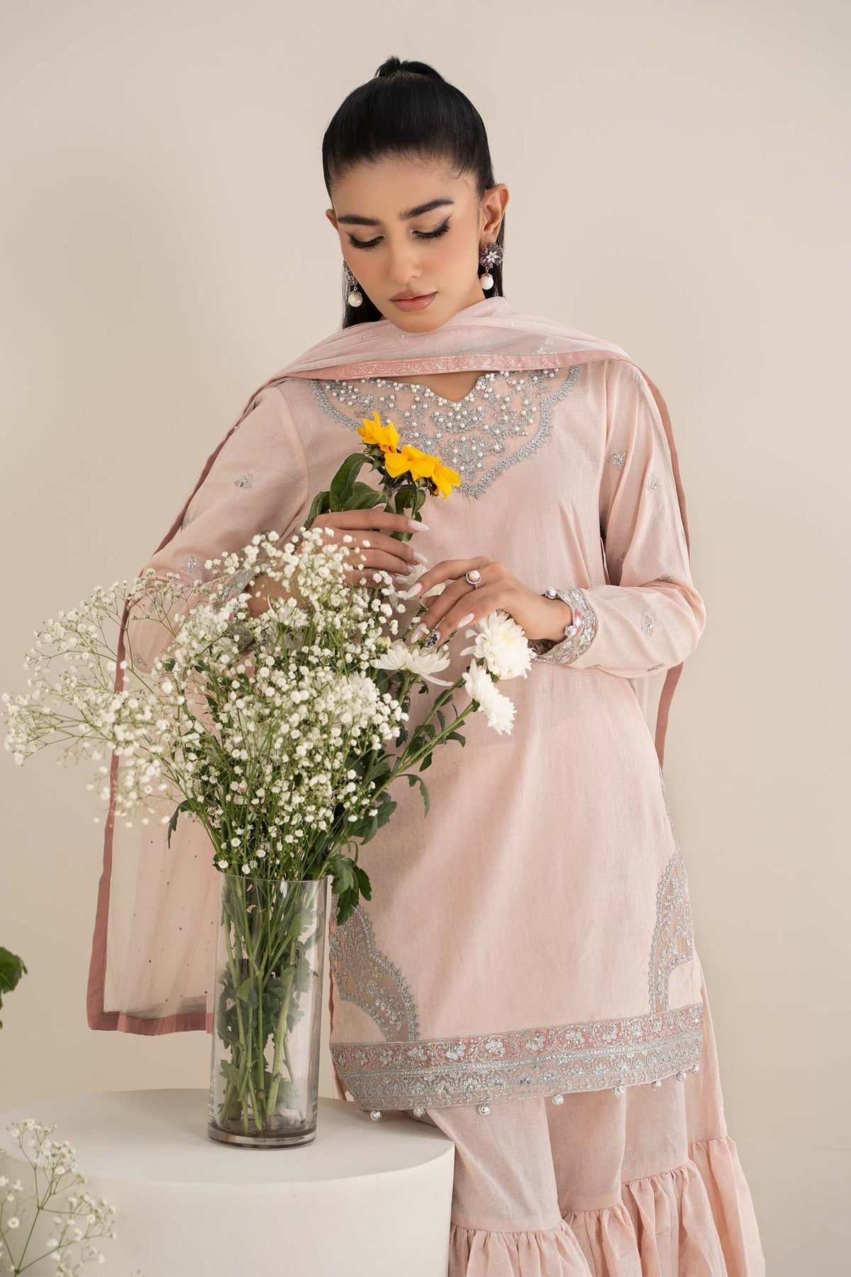 Maria B | Casual Pret 25 | DW-EF25-61 - Official Maria B stockist in UK - Sakeena London