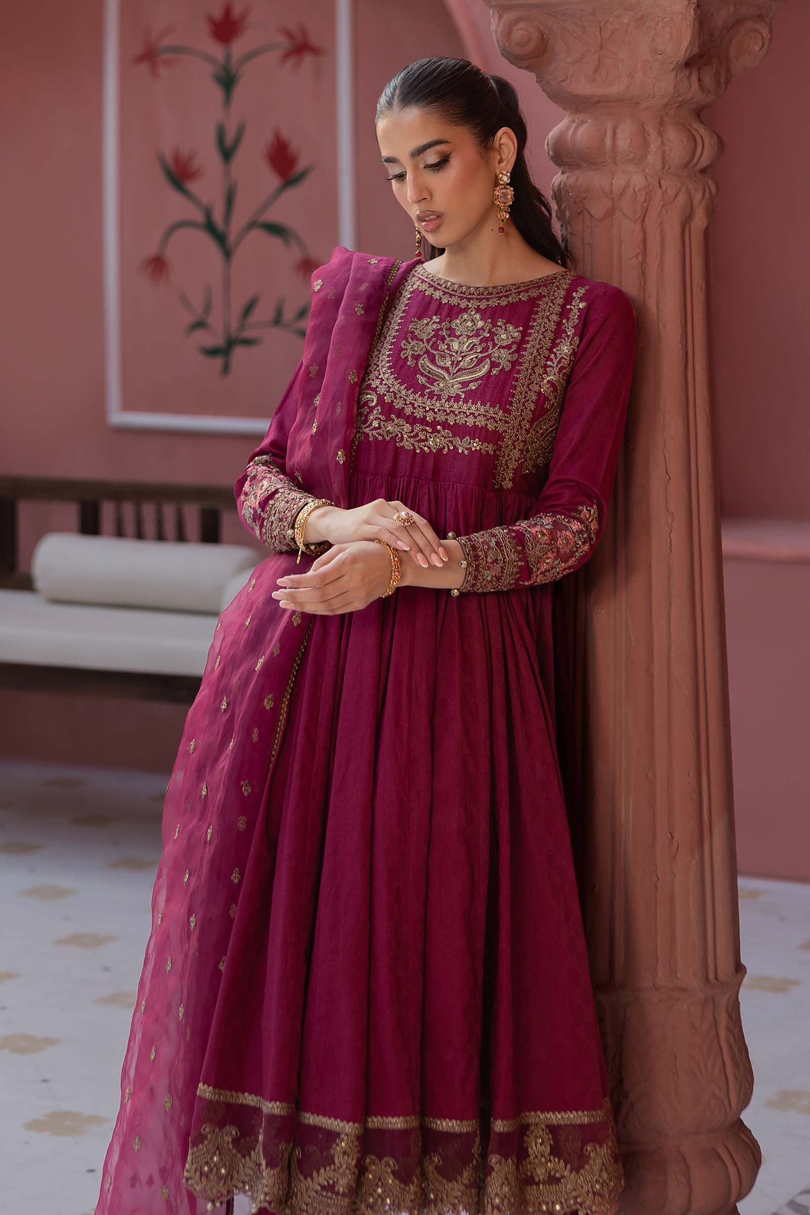 Maria B | Luxury Pret 25 | DW-EF25-43 - Official Maria B stockist in UK - Sakeena London