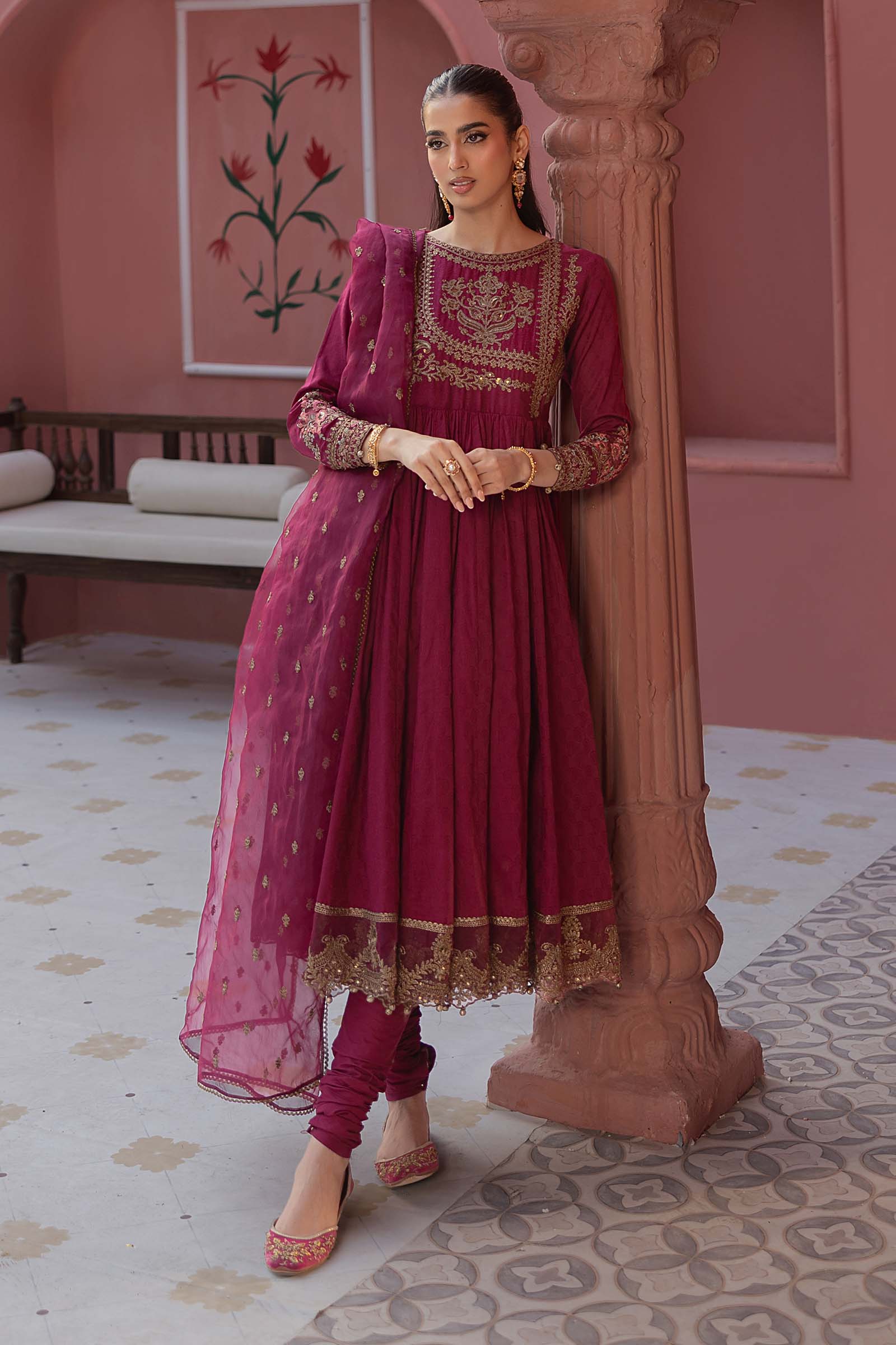 Maria B | Luxury Pret 25 | DW-EF25-43 - Official Maria B stockist in UK - Sakeena London