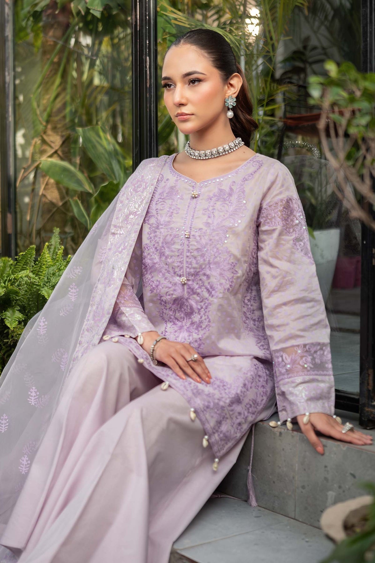 Maria B | Casual Pret 25 | DW-EF25-99 - Official Maria B stockist in UK - Sakeena London