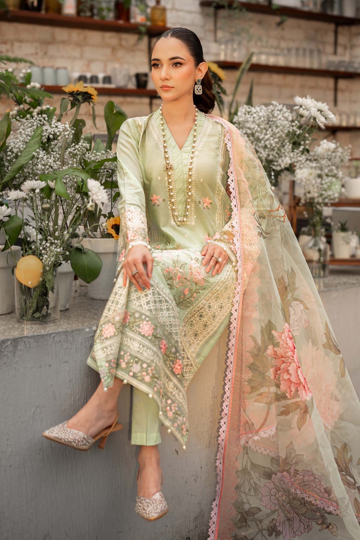 Maria B | Casual Pret 25 | DW-EF25-151 - Official Maria B stockist in UK - Sakeena London
