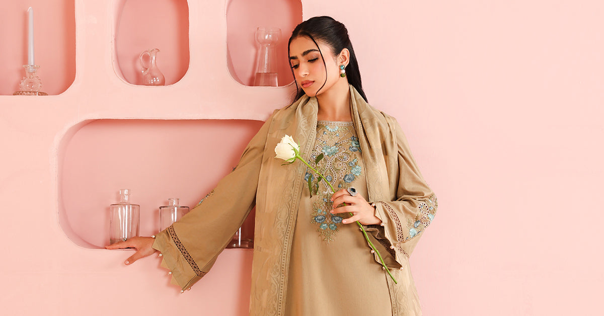 Maria B | Pre Fall 25 | Dobby Suit 15 - Official Maria B stockist in UK - Sakeena London
