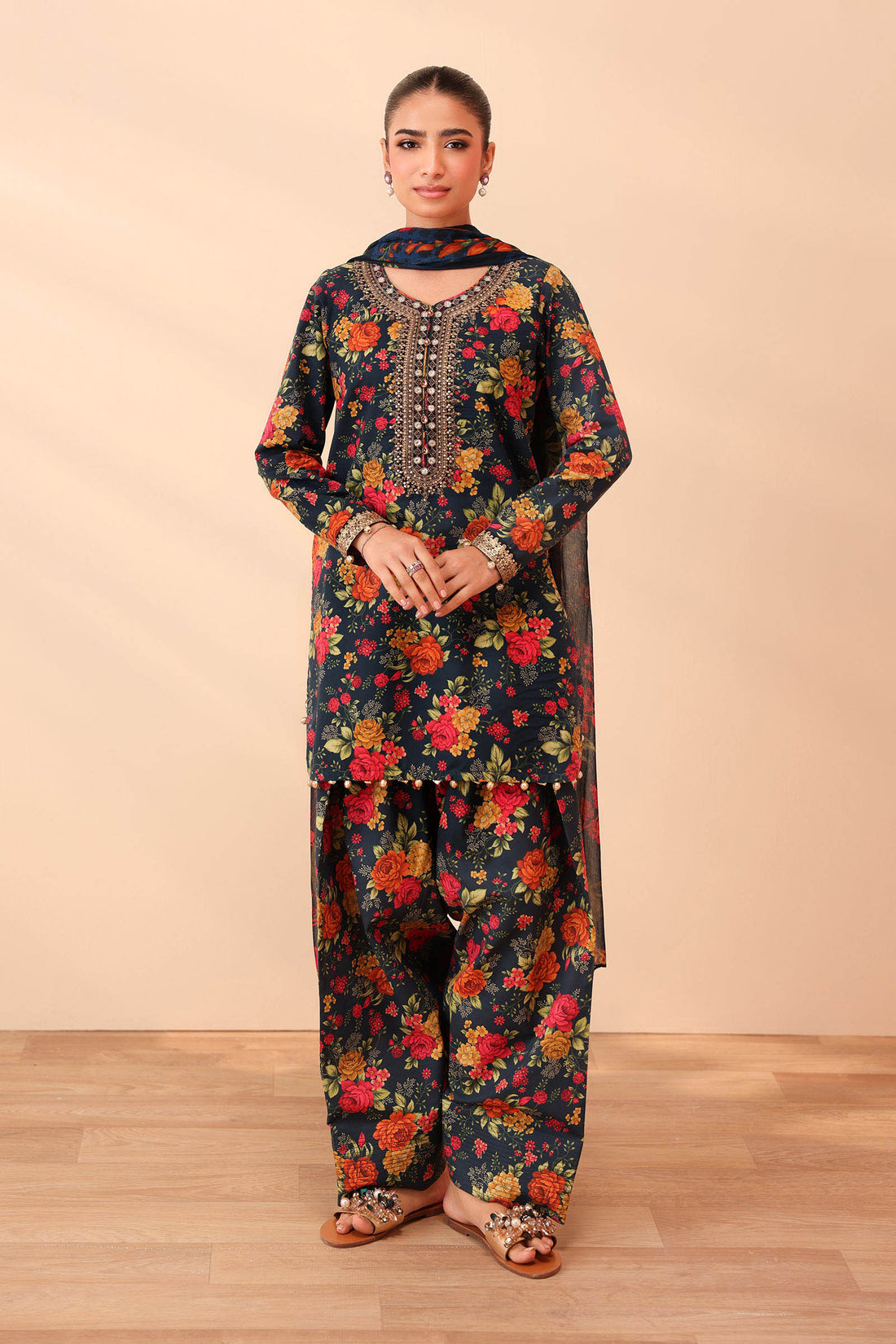 Maria B | Pre Fall 25 | Lawn Suit 11 - Official Maria B stockist in UK - Sakeena London