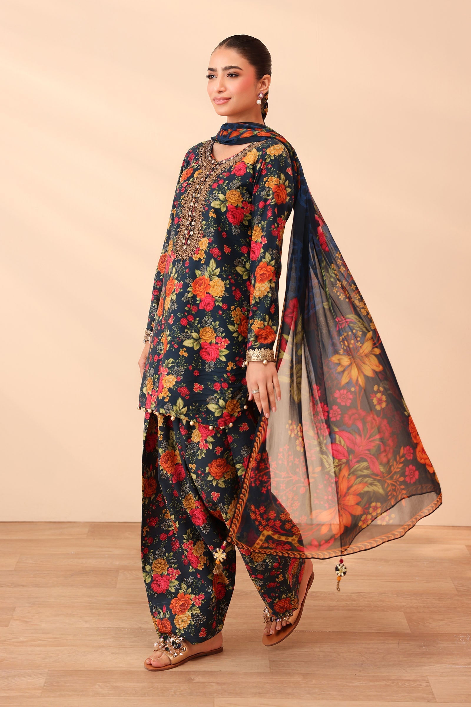 Maria B | Pre Fall 25 | Lawn Suit 11 - Official Maria B stockist in UK - Sakeena London
