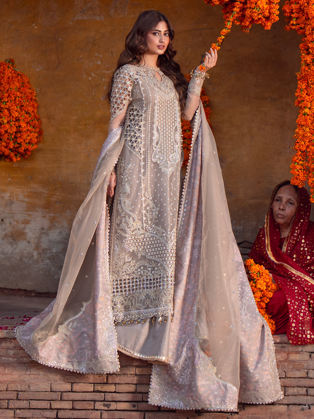 Bin Ilyas | Sona Gachi Luxury Formals | D-601 - Official Bin Ilyas stockist in UK - Sakeena London
