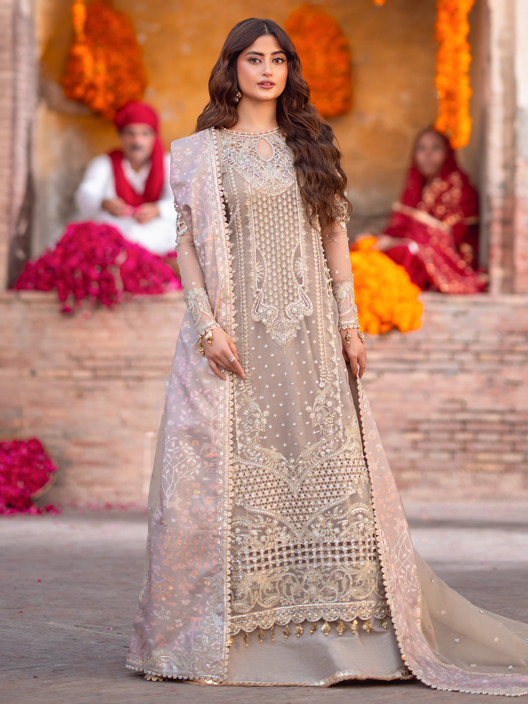 Bin Ilyas | Sona Gachi Luxury Formals | D-601 - Official Bin Ilyas stockist in UK - Sakeena London